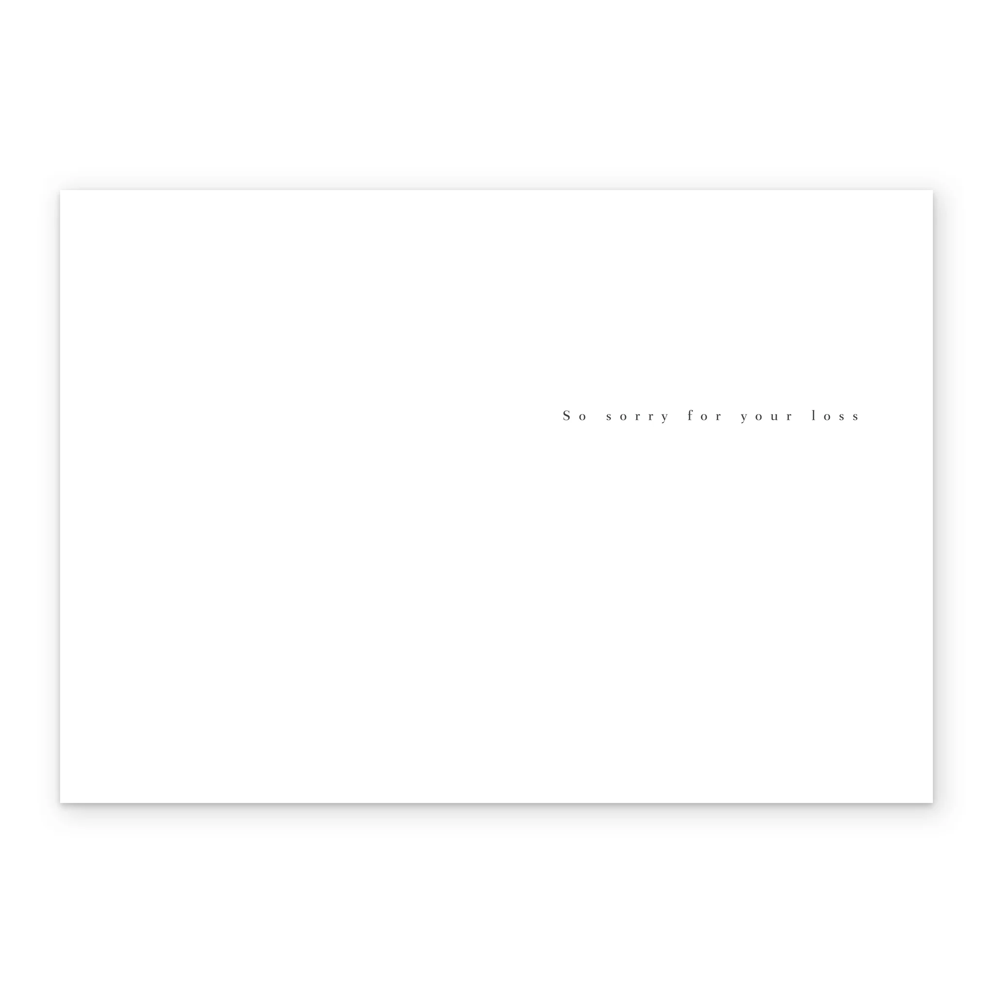 Personalised Remembering a Special Life Sympathy Card - Image 3