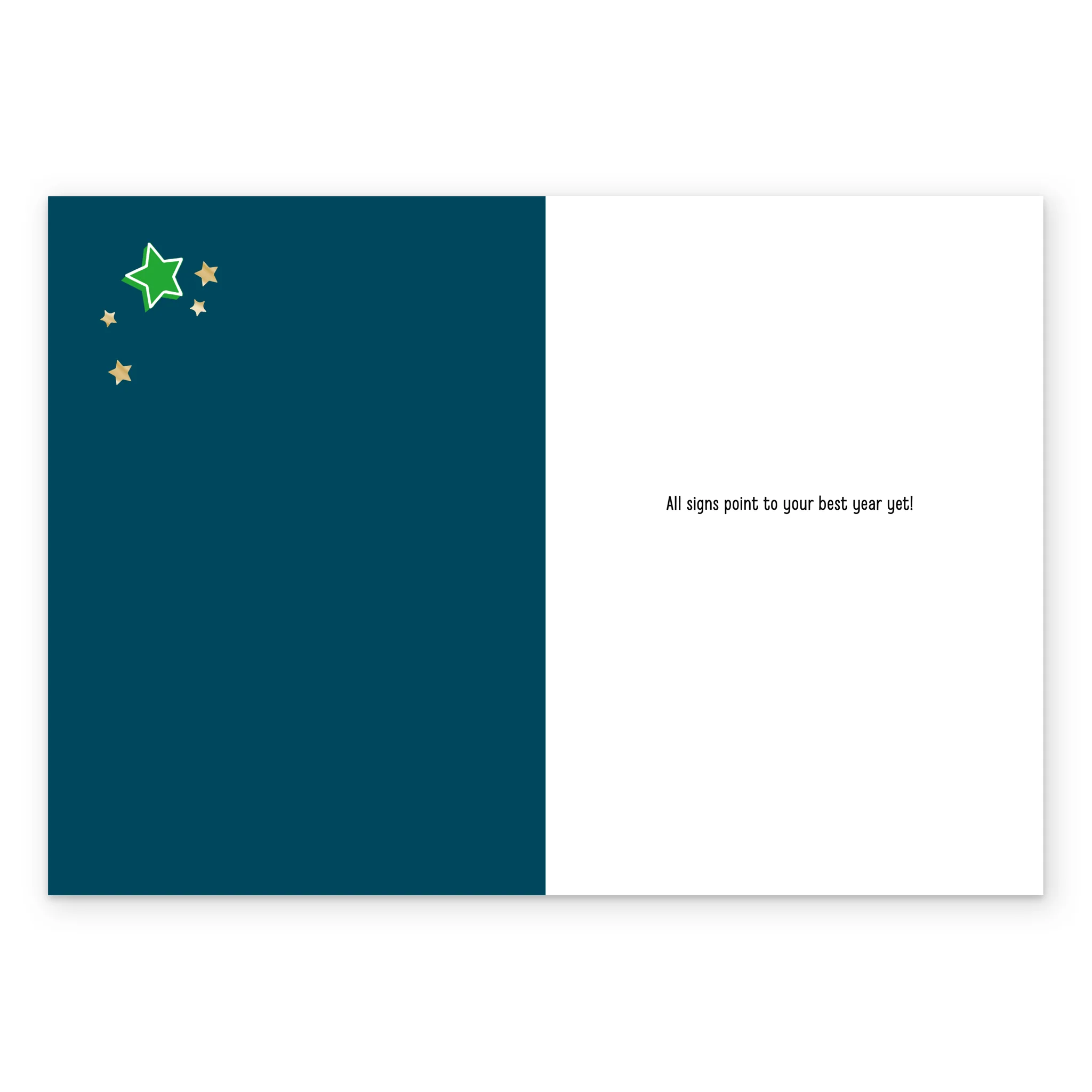 Personalised Retro Style 'Electric Signpost' Illustrated Birthday Card - Image 3