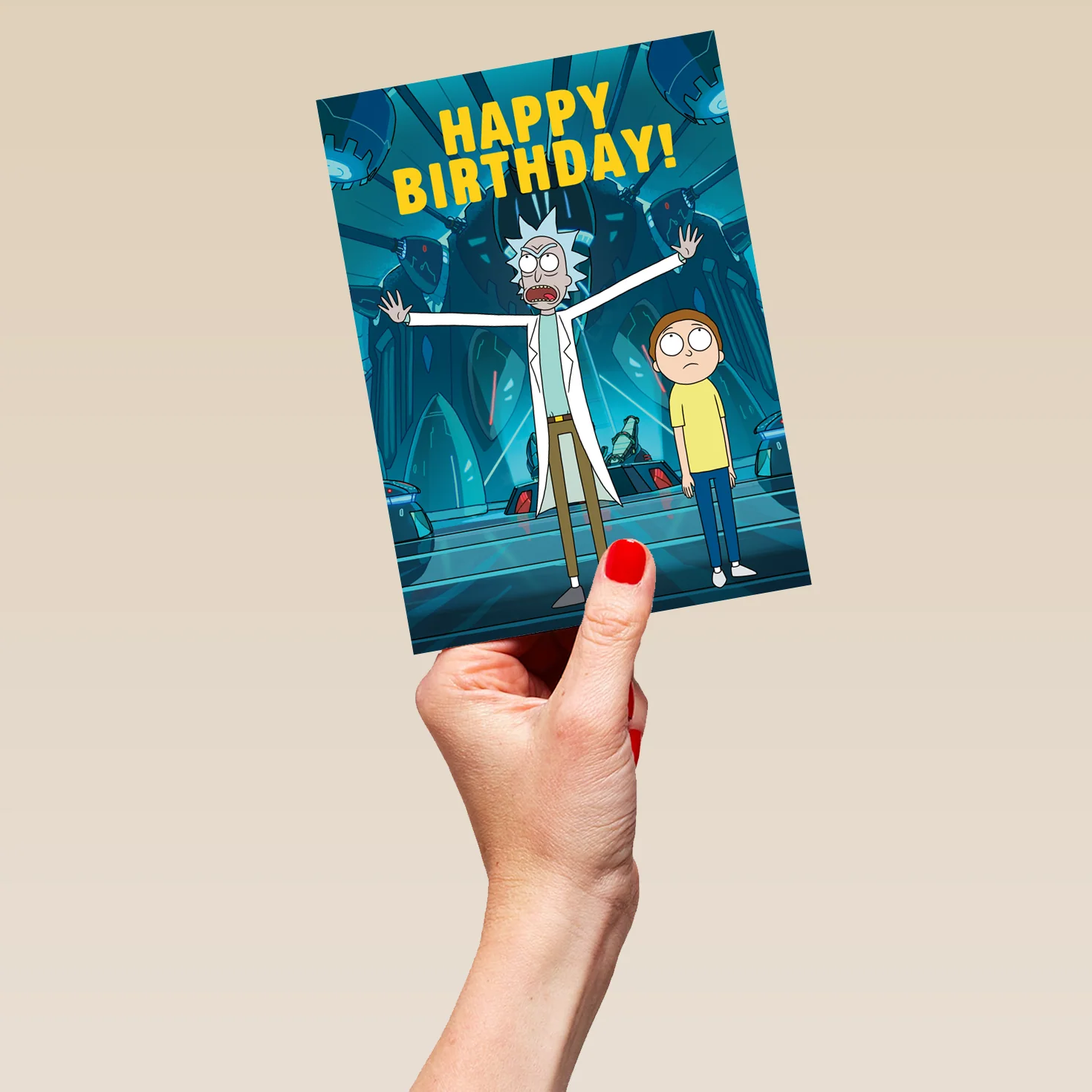 Personalised Rick & Morty Birthday Card - Image 5