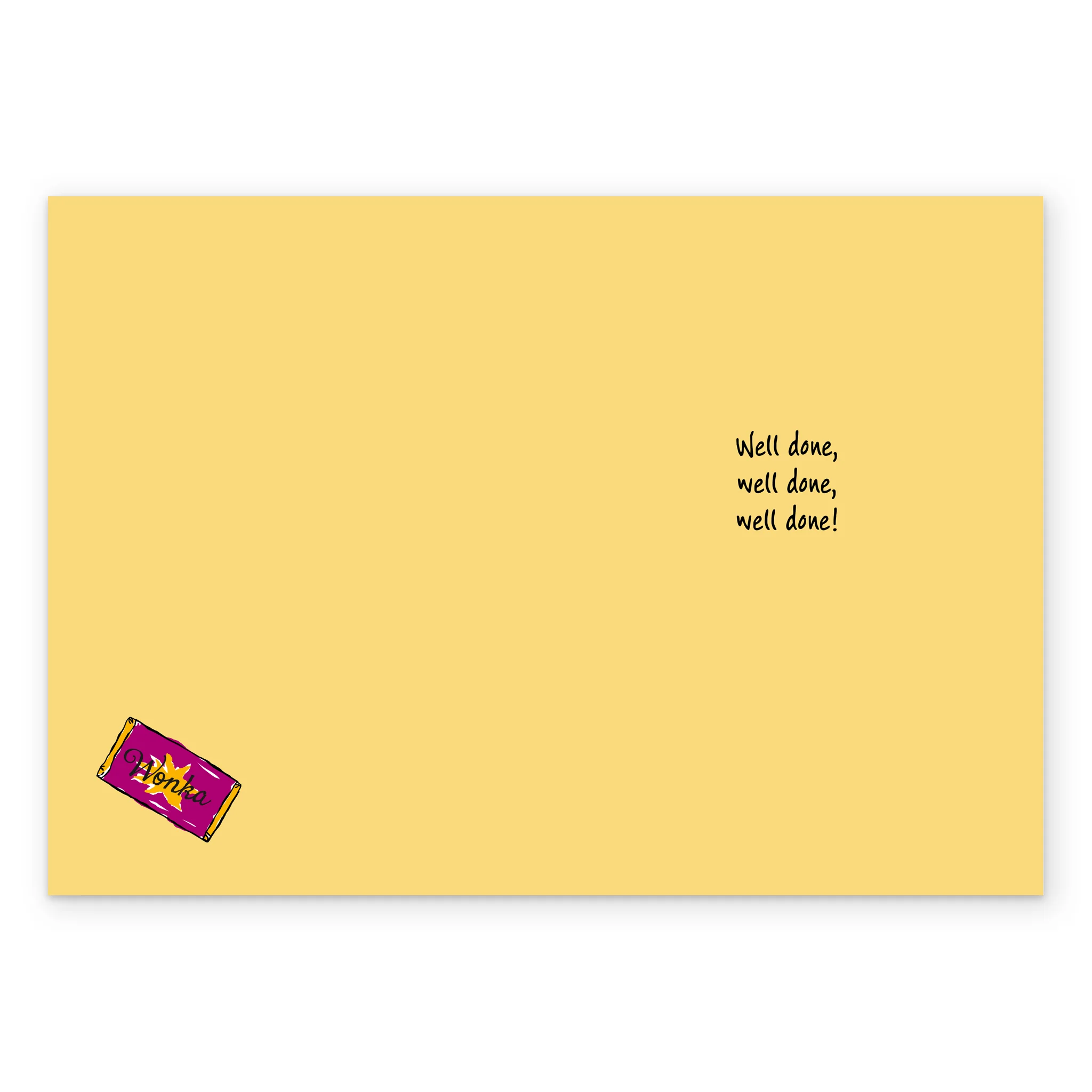 Personalised Roald Dahl's Charlie and the Chocolate Factory Congratulations Card - Image 3