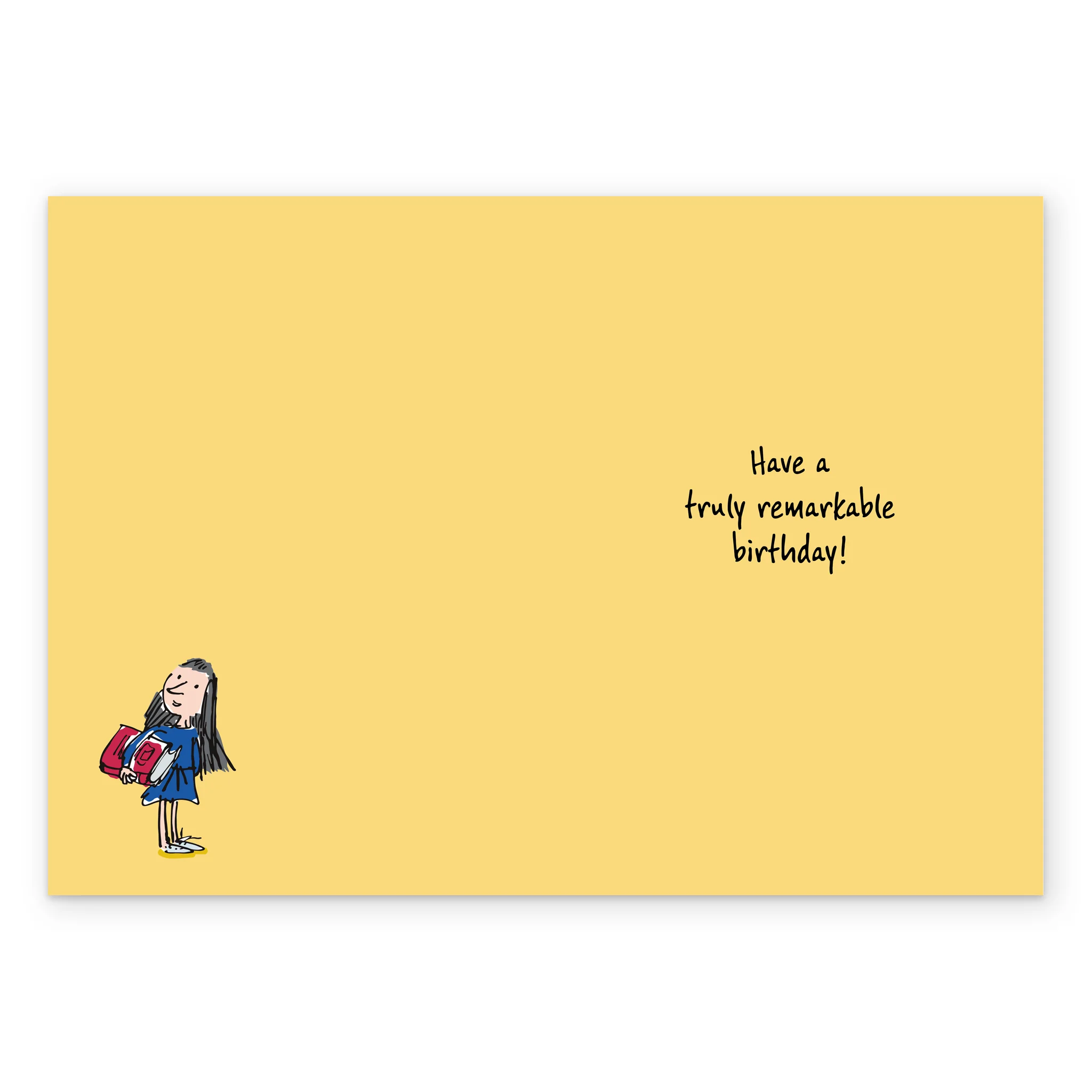 Personalised Roald Dahl's Matilda Daughter Birthday Card - Image 3
