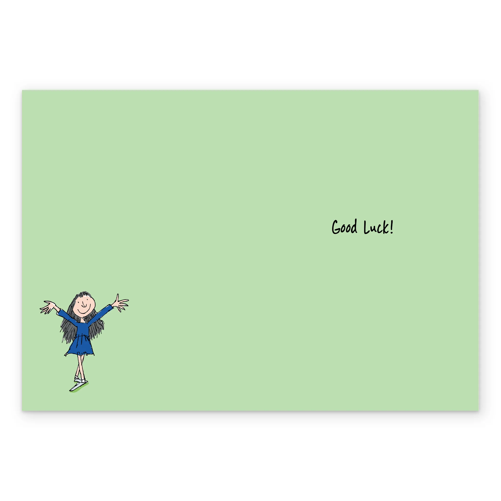 Personalised Roald Dahl's Matilda Good Luck Card - Image 3