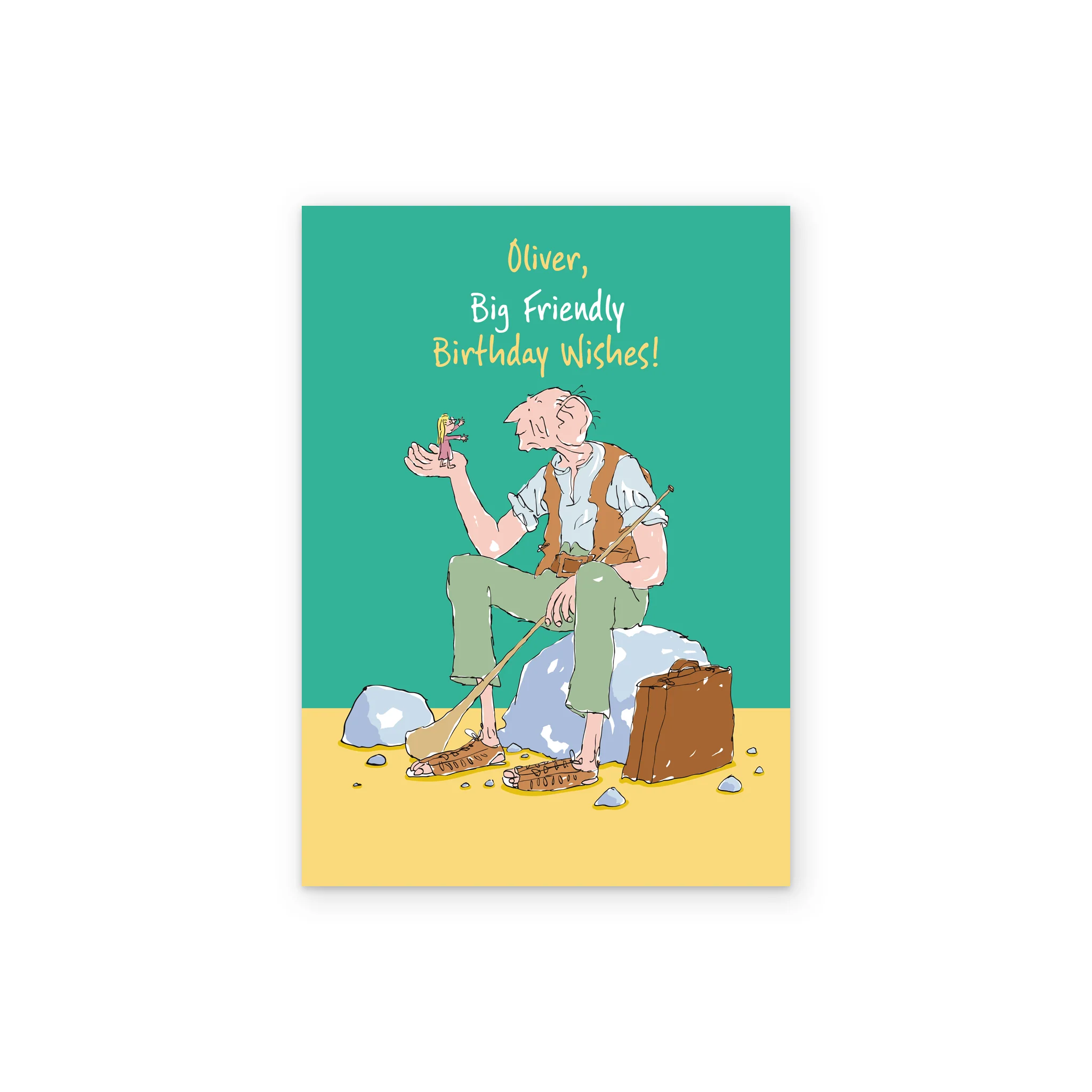 Personalised Roald Dahl's The BFG 'Big Friendly' Birthday Card - Image 2