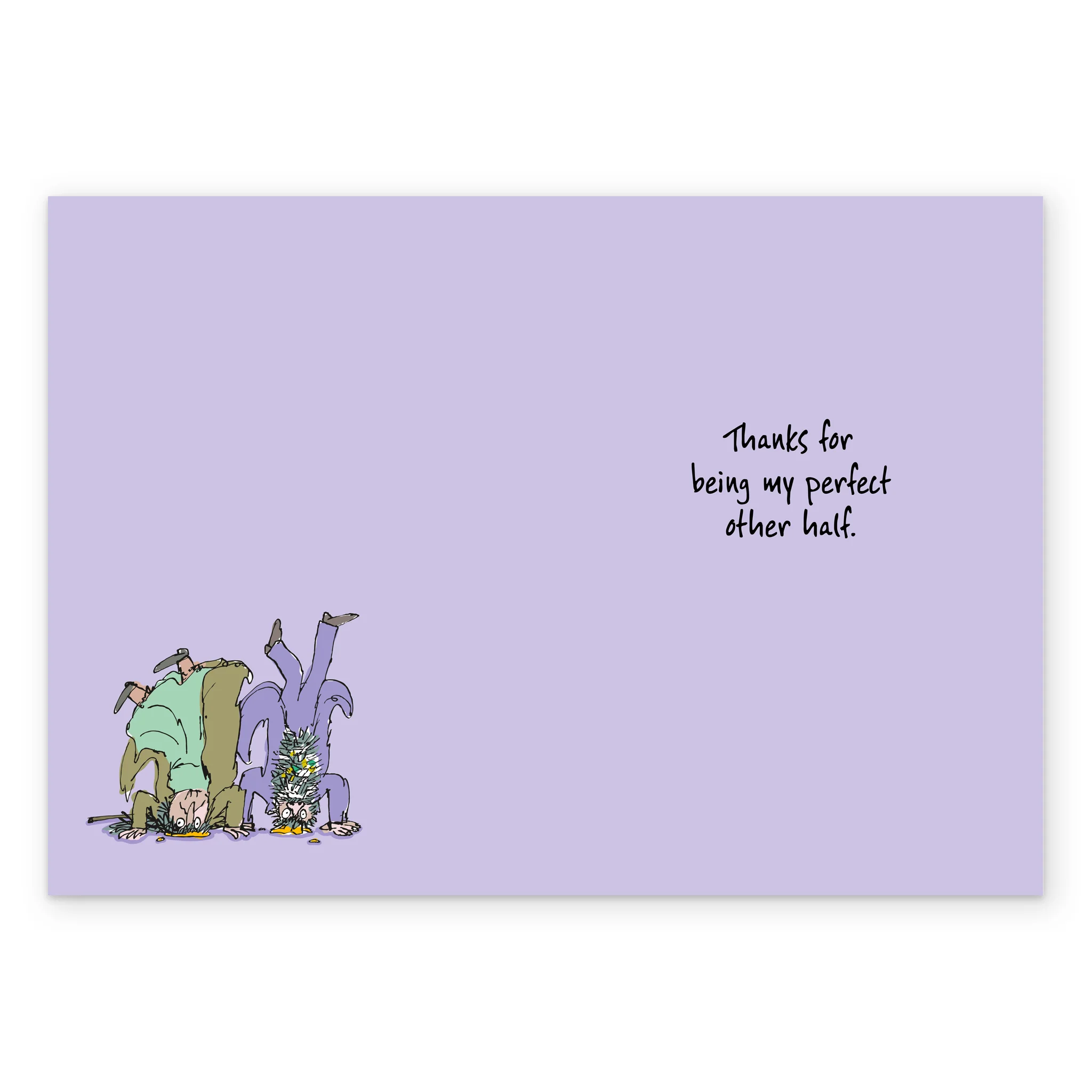 Personalised Roald Dahl's The Twits One I Love Birthday/Anniversary Card - Image 3