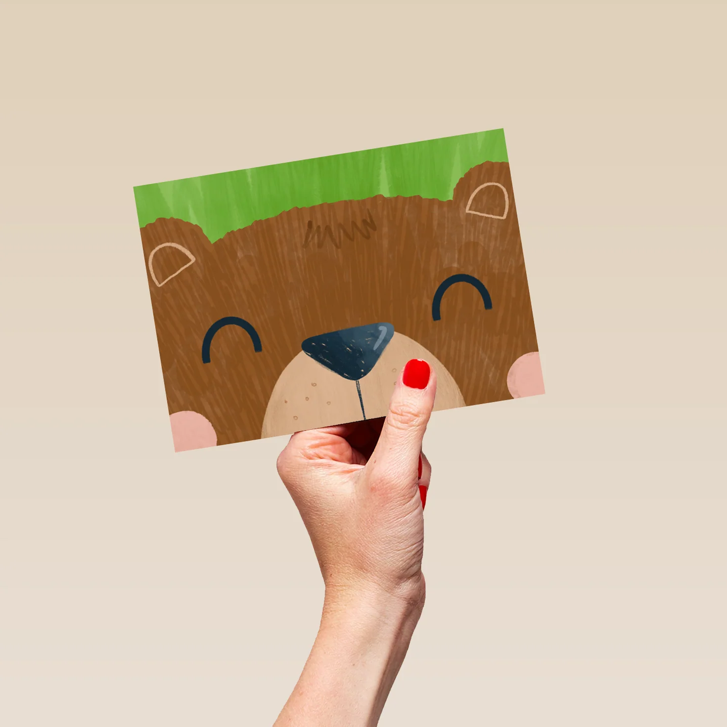 Personalised Roarsome Bear Kids Birthday Card - Image 5