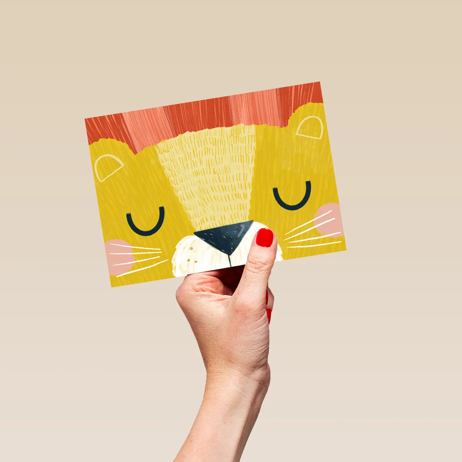 Personalised Roarsome Lion Kids Birthday Card - Image 5
