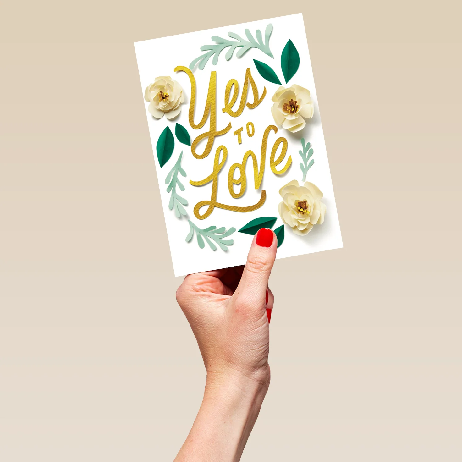 Personalised Say Yes To Love Card - Image 5