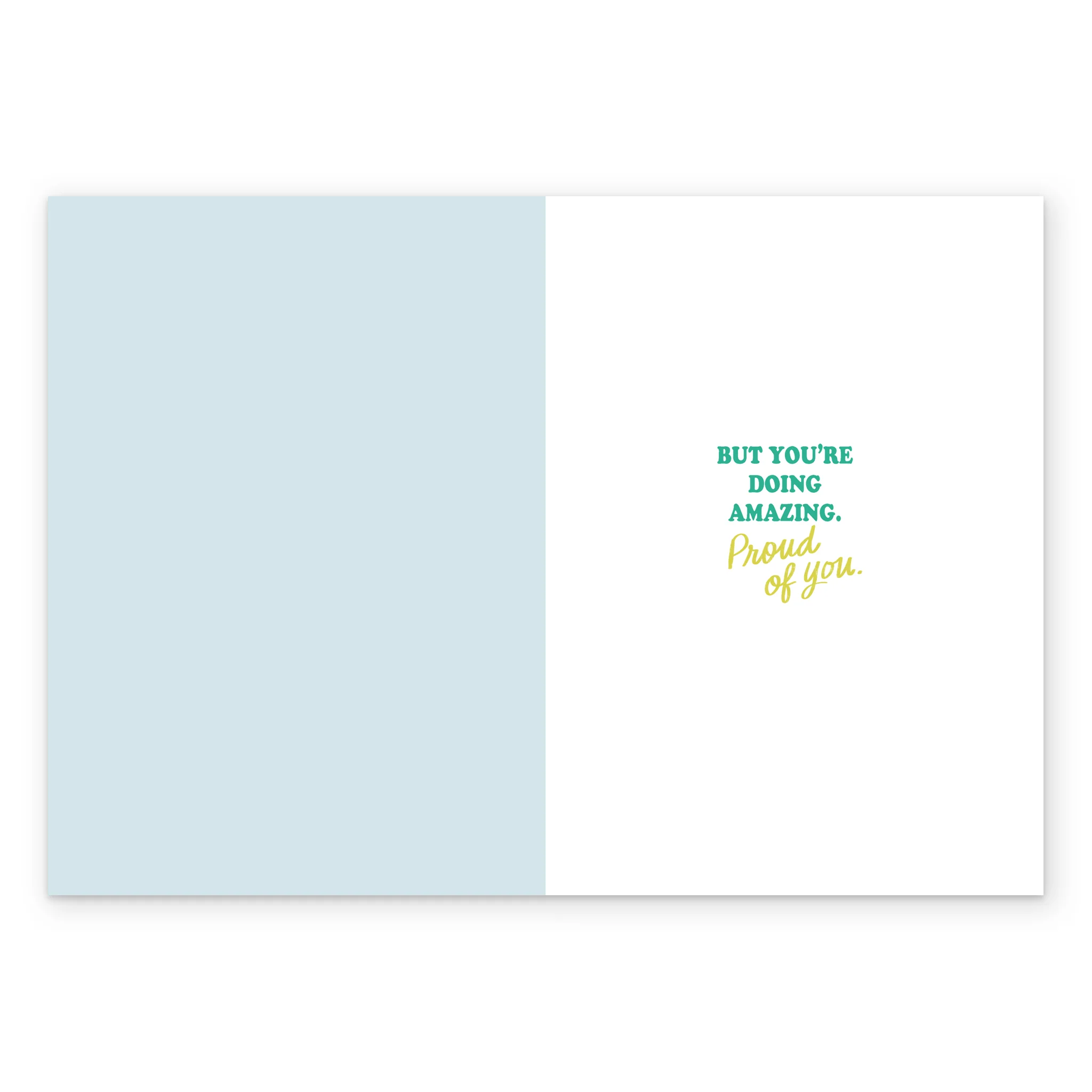 Personalised 'School is Hard Work' Congratulations Card - Image 3