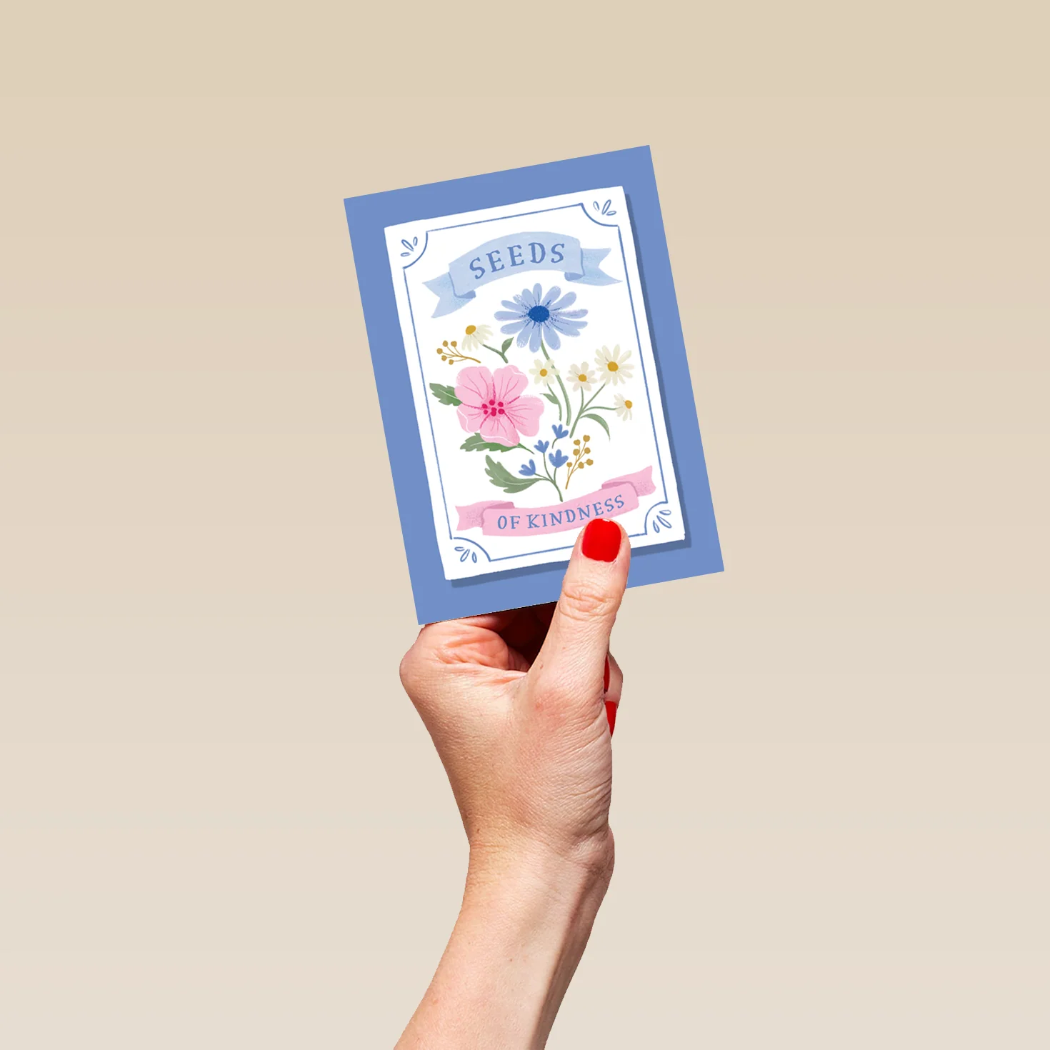 Personalised 'Seeds of Kindness' Thank You Card - Image 4