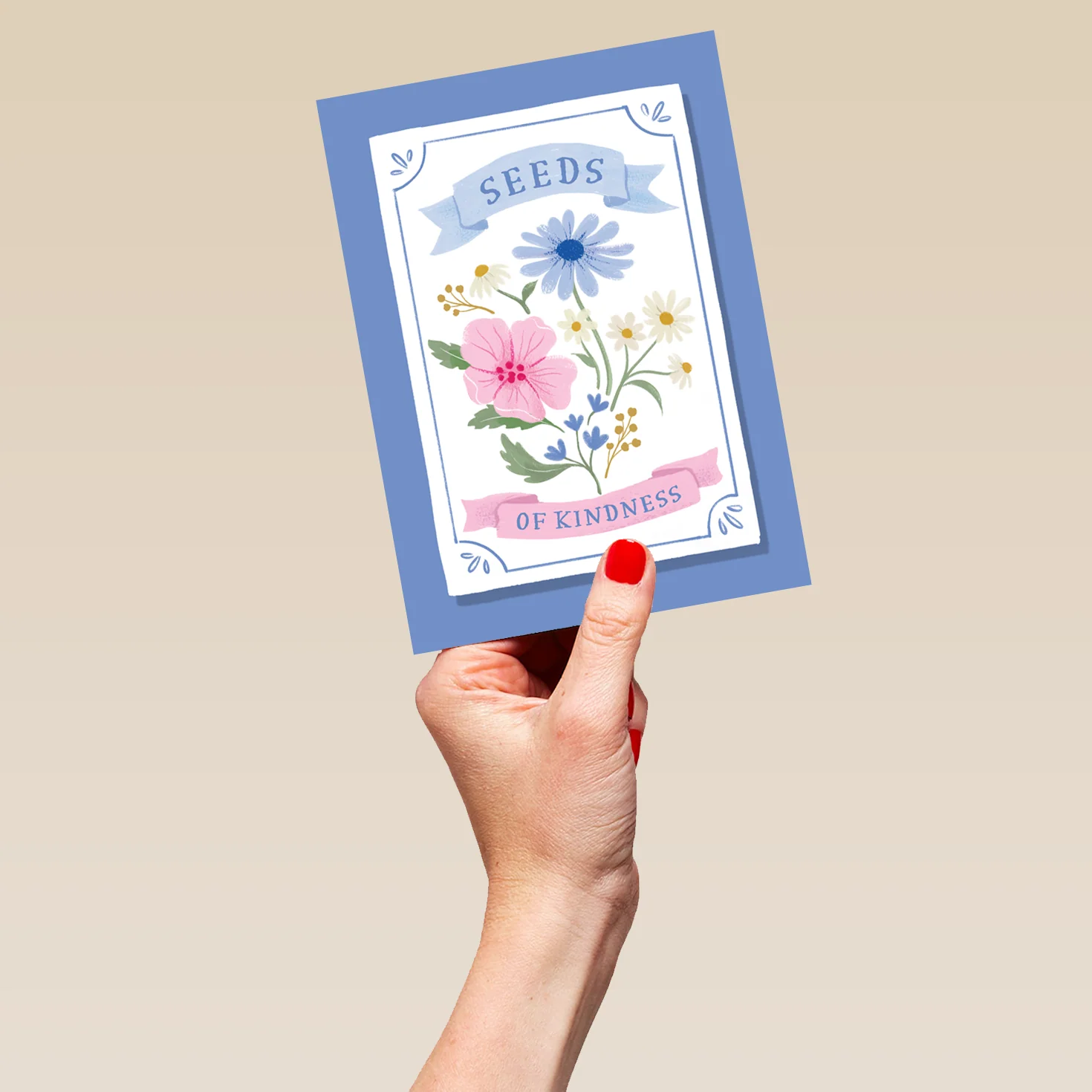 Personalised 'Seeds of Kindness' Thank You Card - Image 5