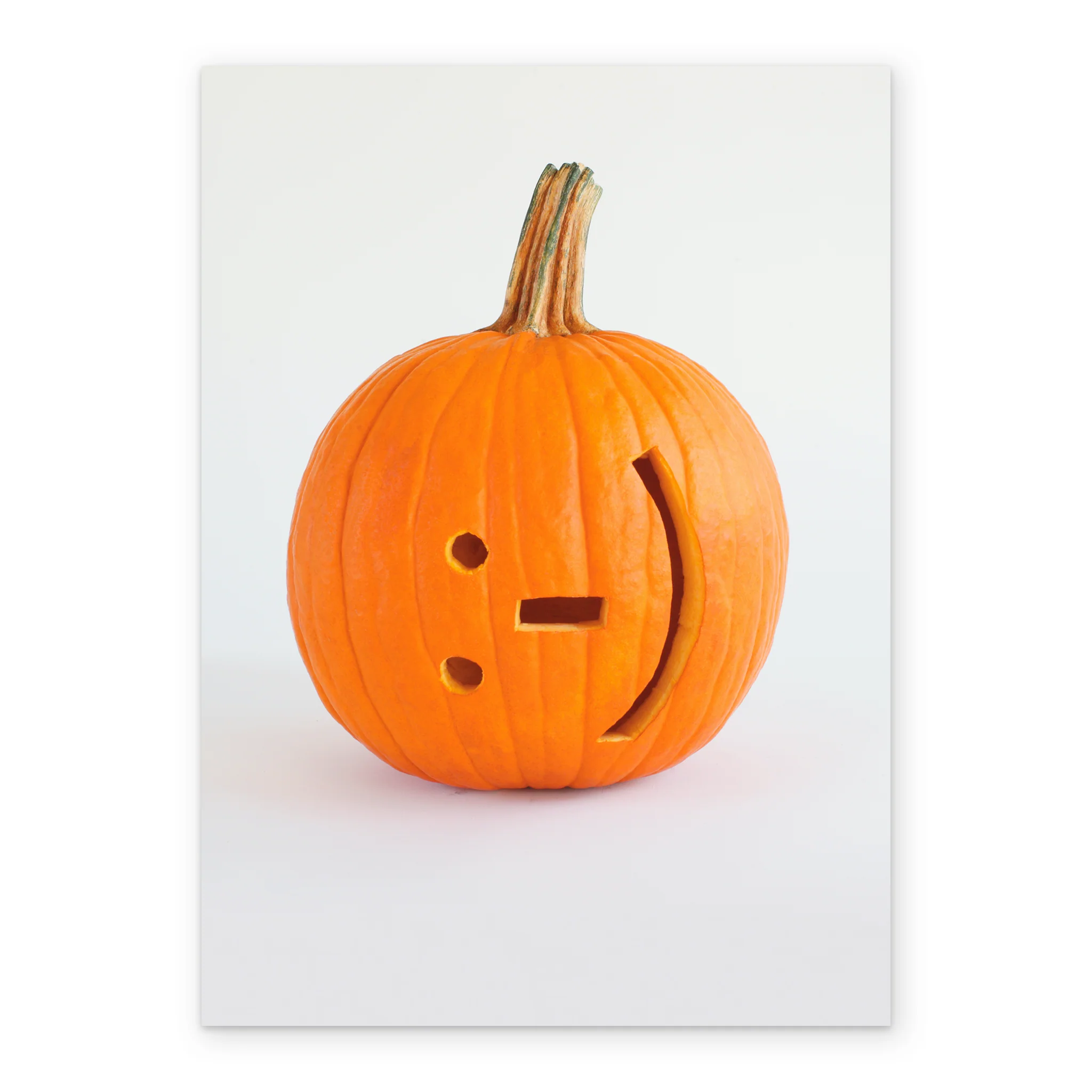 Personalised Smiling Pumpkin Halloween Card - Image 2