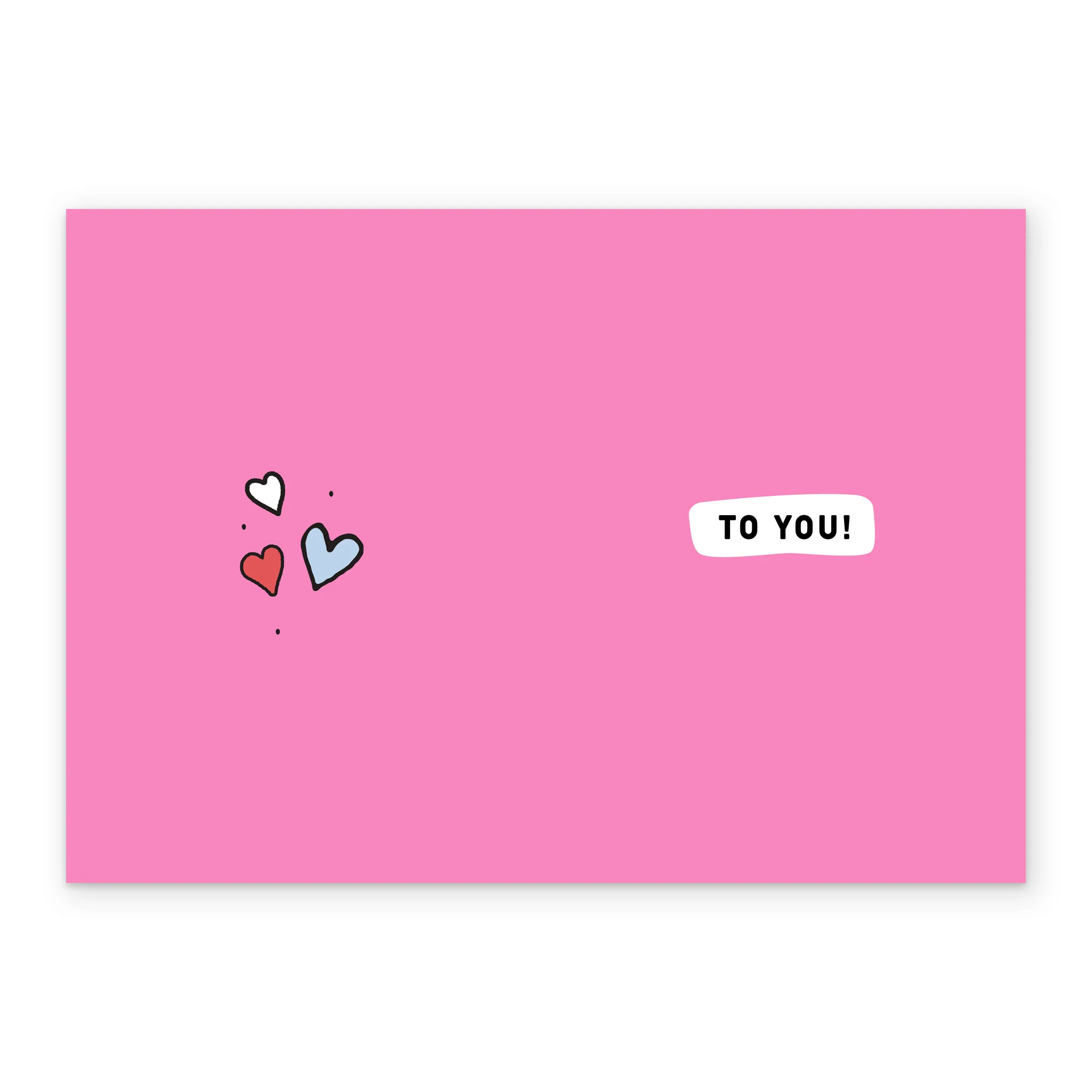 Personalised PEANUTS™ SNOOPY Happy Hearts Day Valentine's Day Card - Image 3