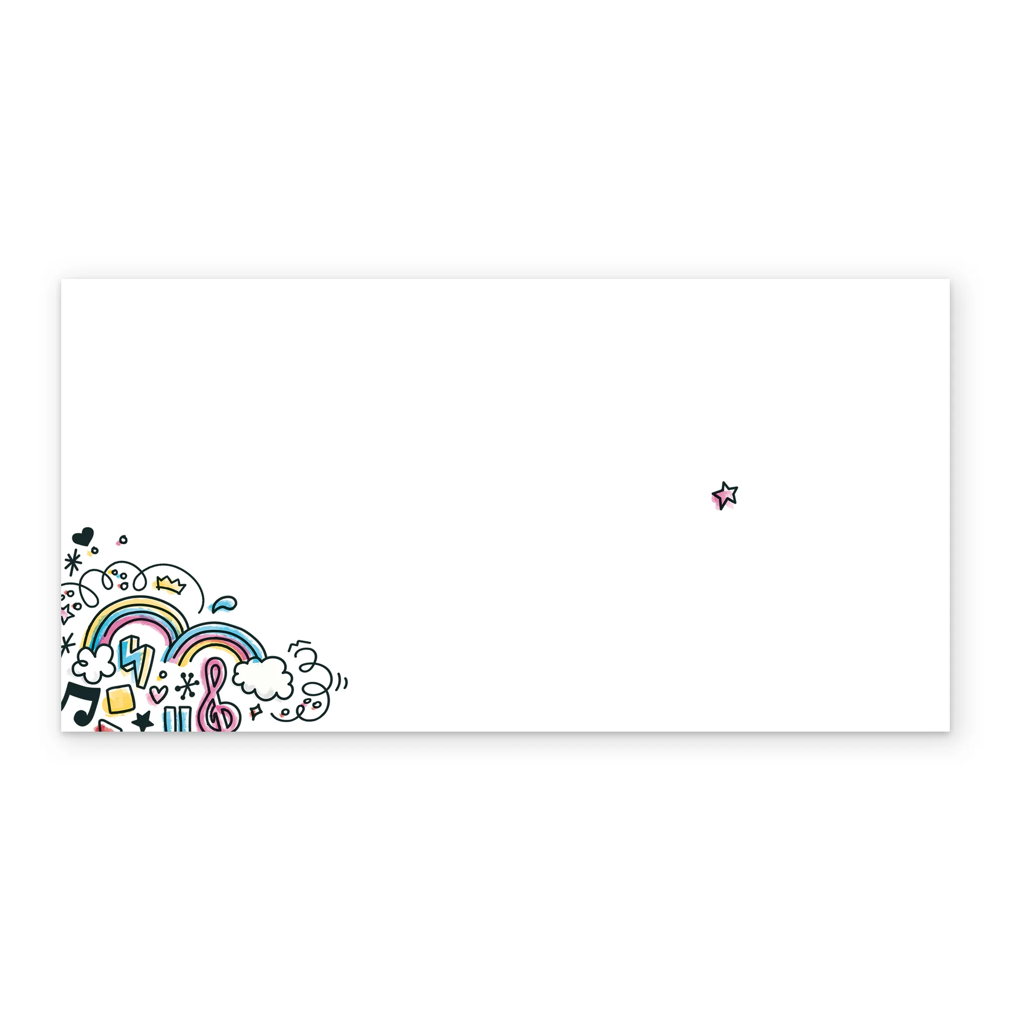 Personalised SNOOPY Music Doodles Happy Birthday Card - Image 3