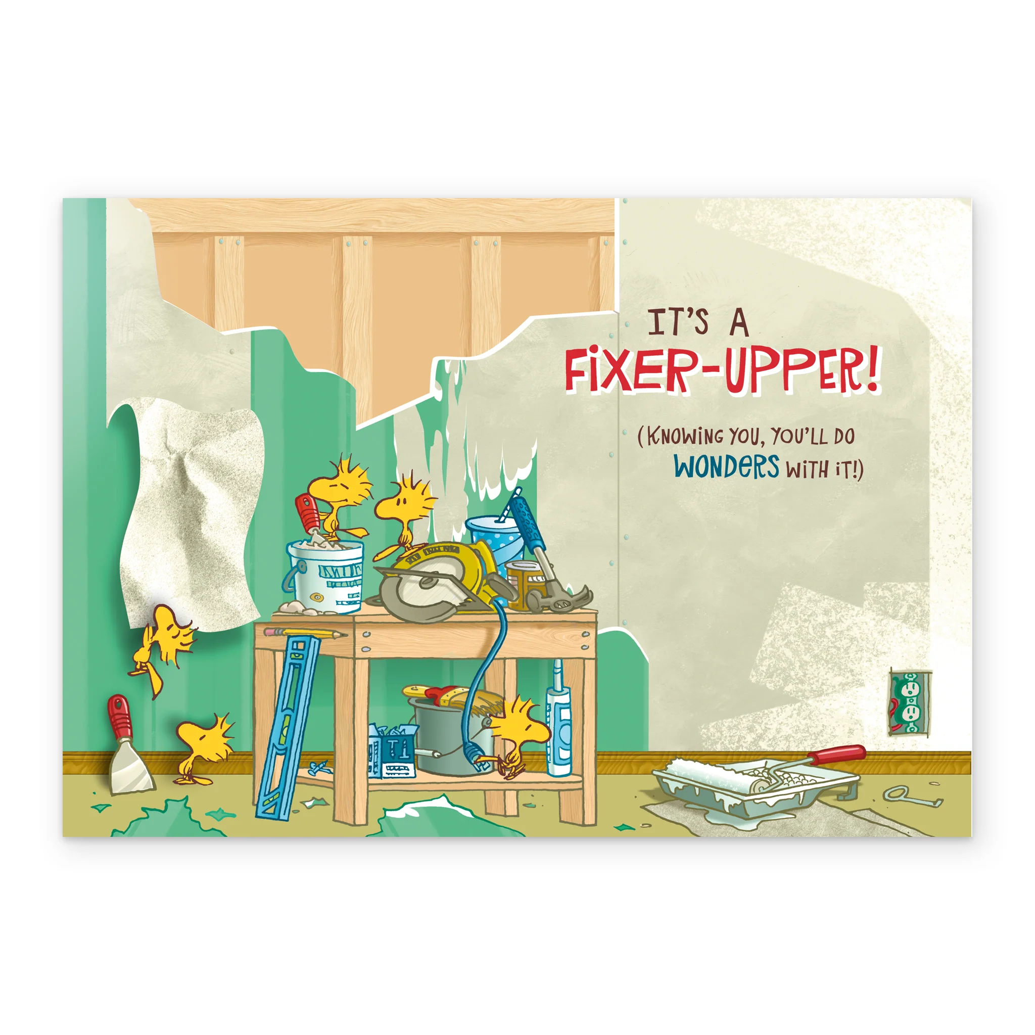 Personalised SNOOPY & WOODSTOCK DIY Father's Day Card - Image 3