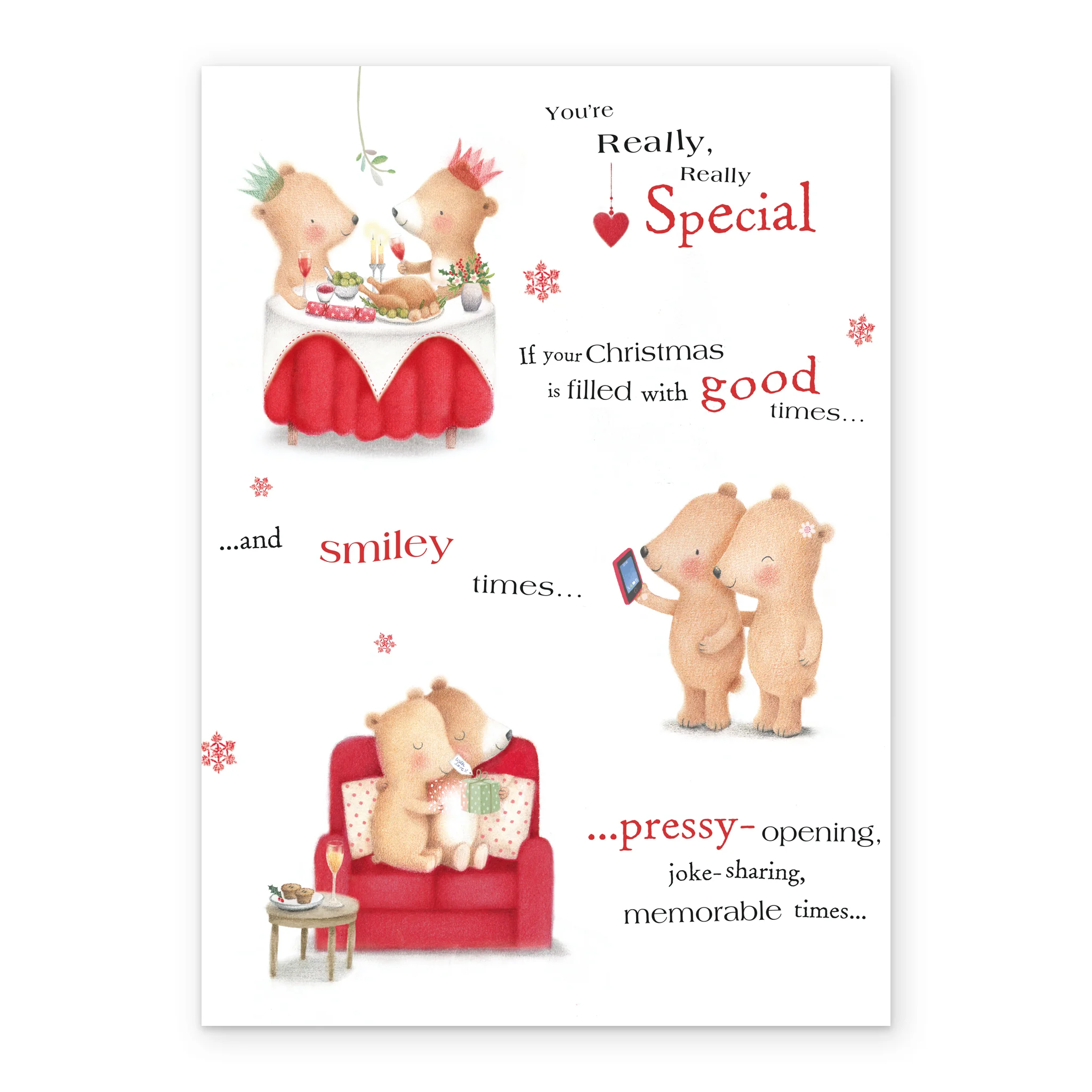 Personalised Someone Special Poem Christmas Card - Image 2
