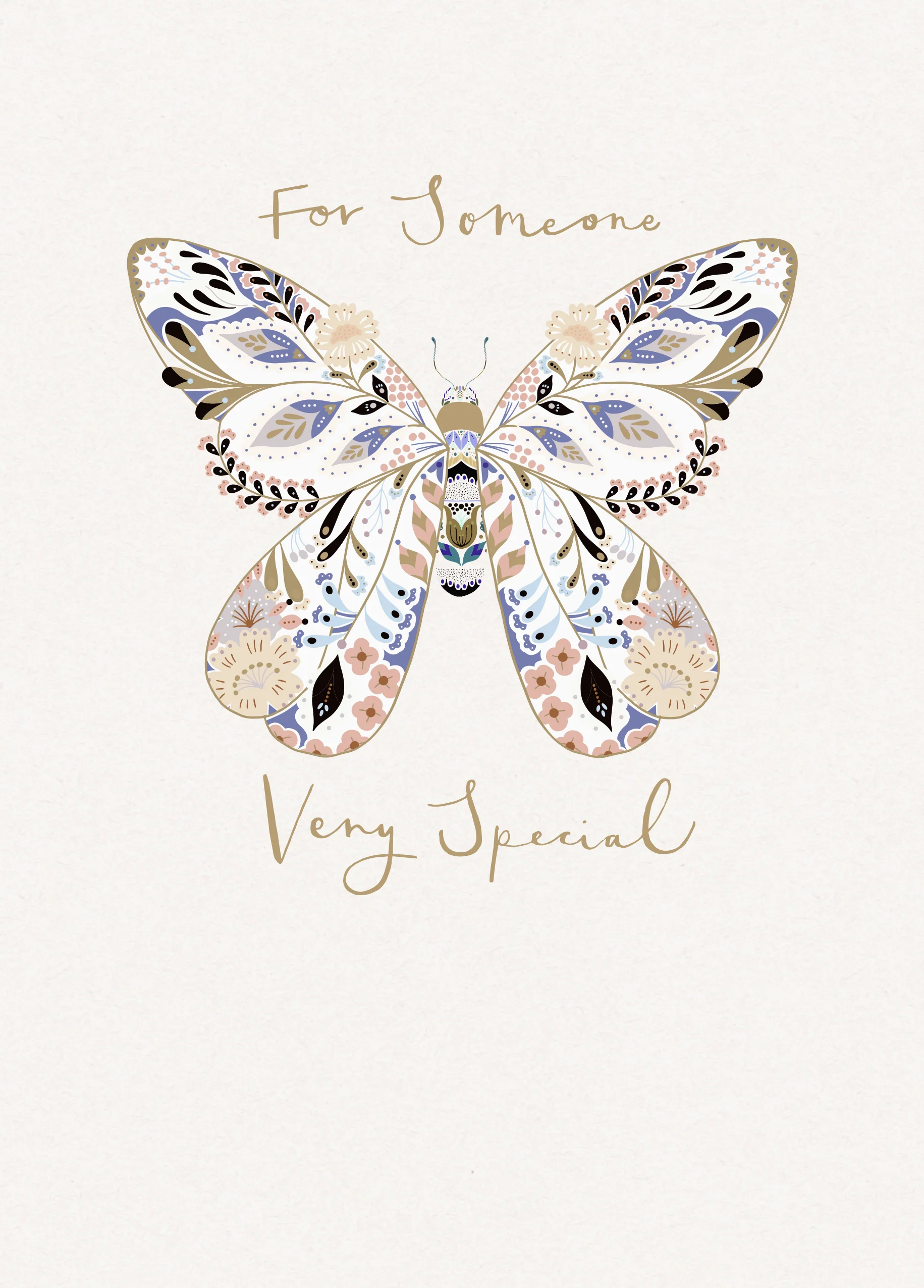 Personalised Someone Very Special Butterfly Mother's Day Card
