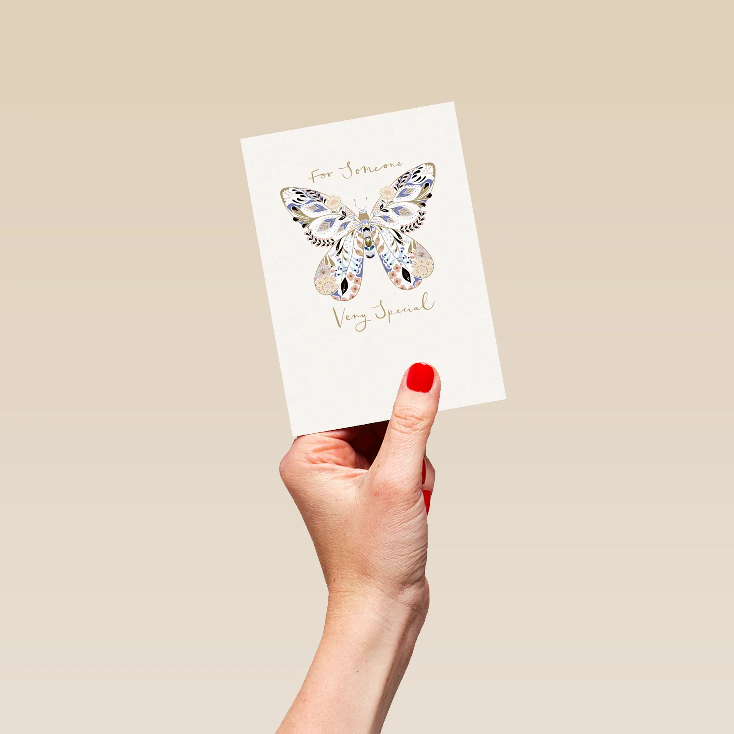 Personalised Someone Very Special Butterfly Mother's Day Card - Image 4