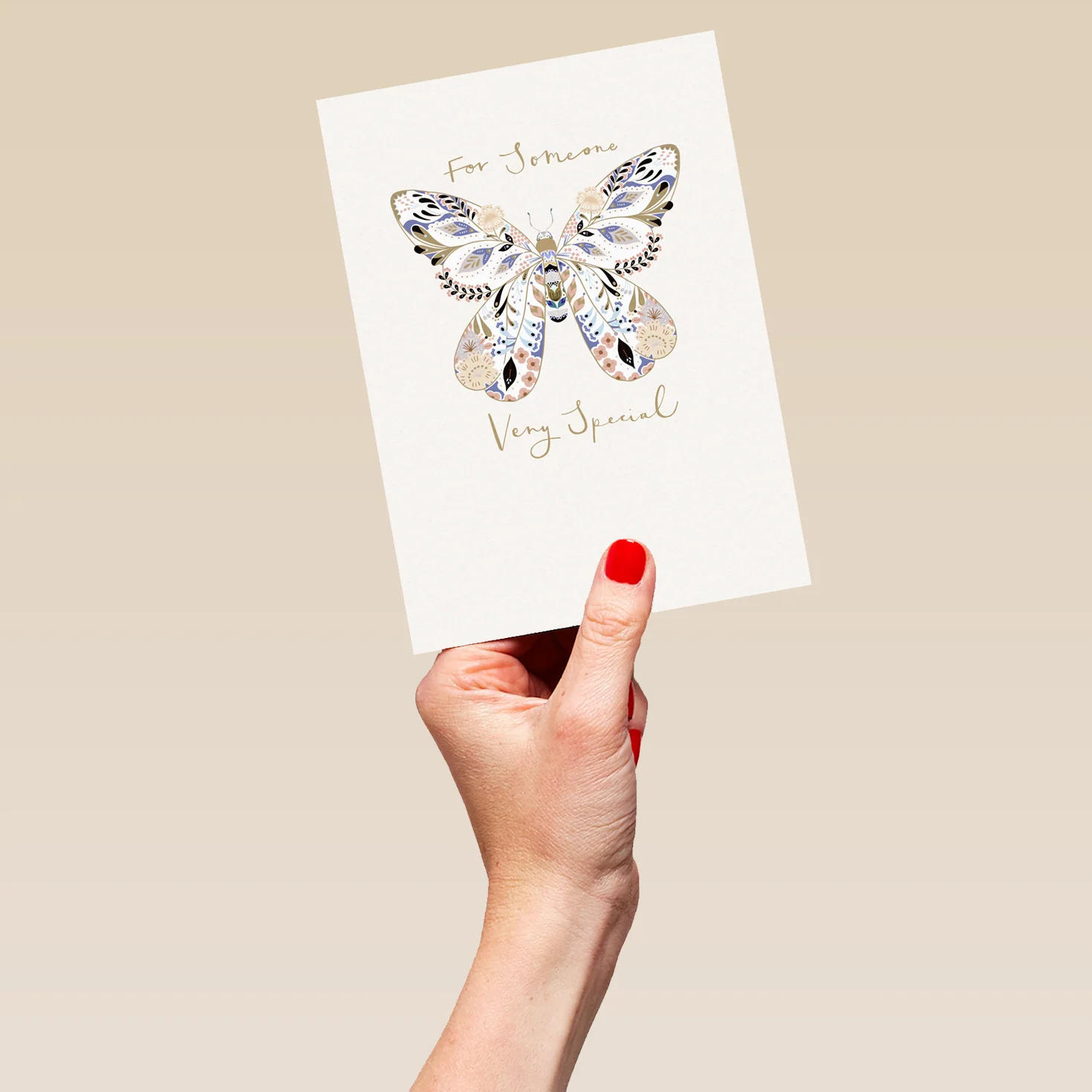 Personalised Someone Very Special Butterfly Mother's Day Card - Image 5