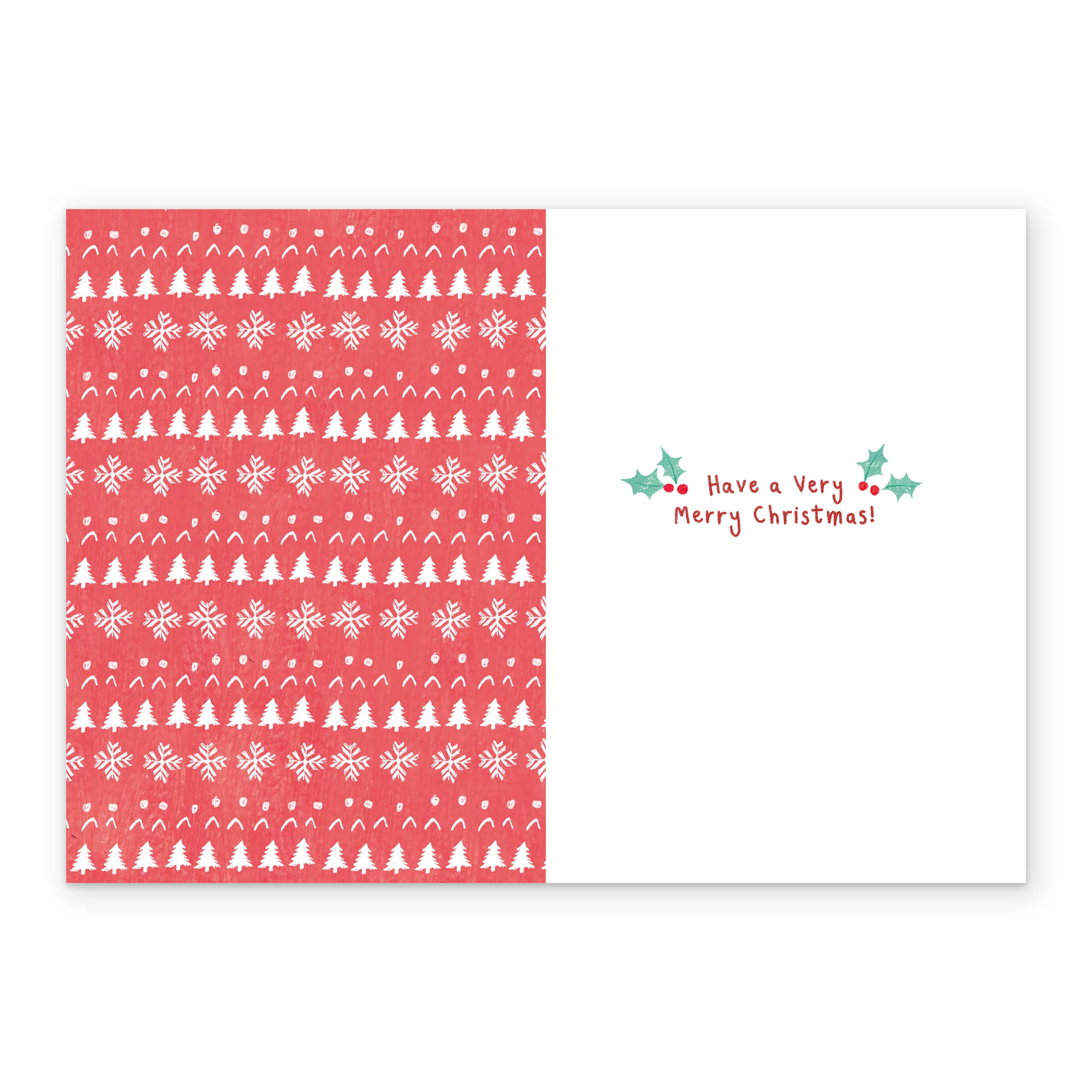 Personalised Son Cute Winking Reindeer Christmas Card - Image 3