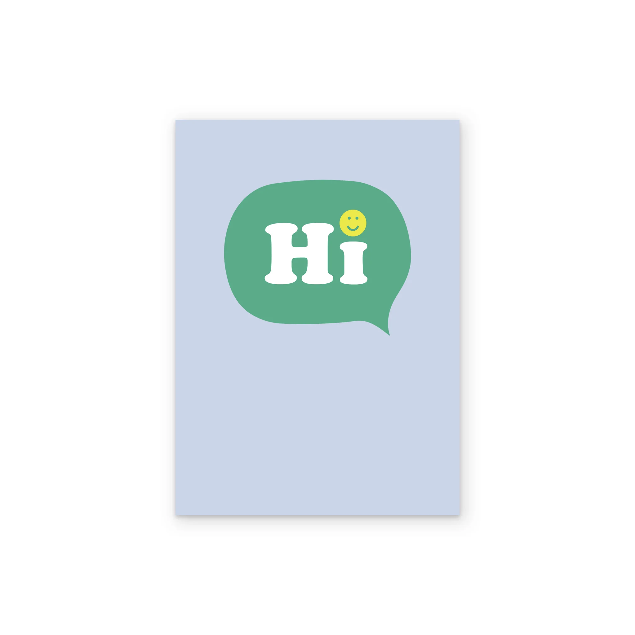 Personalised 'Speech Bubble' Just to Say Card - Image 2