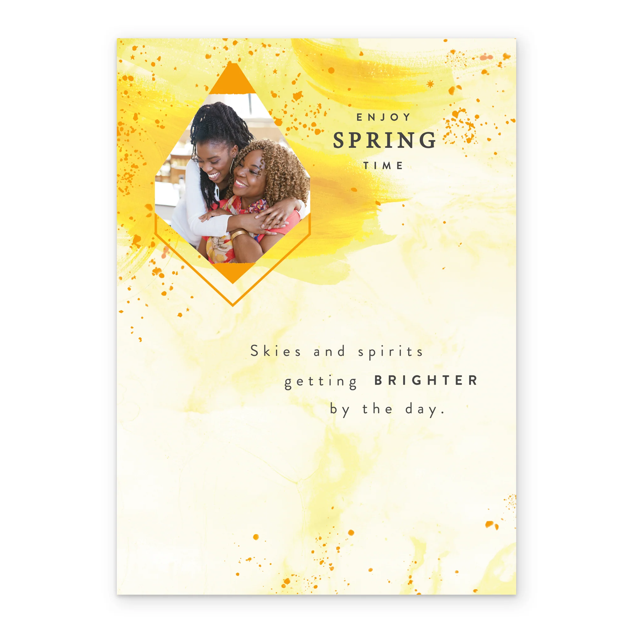 Personalised Spring Time Spirits Photo Upload Easter Card - Image 2