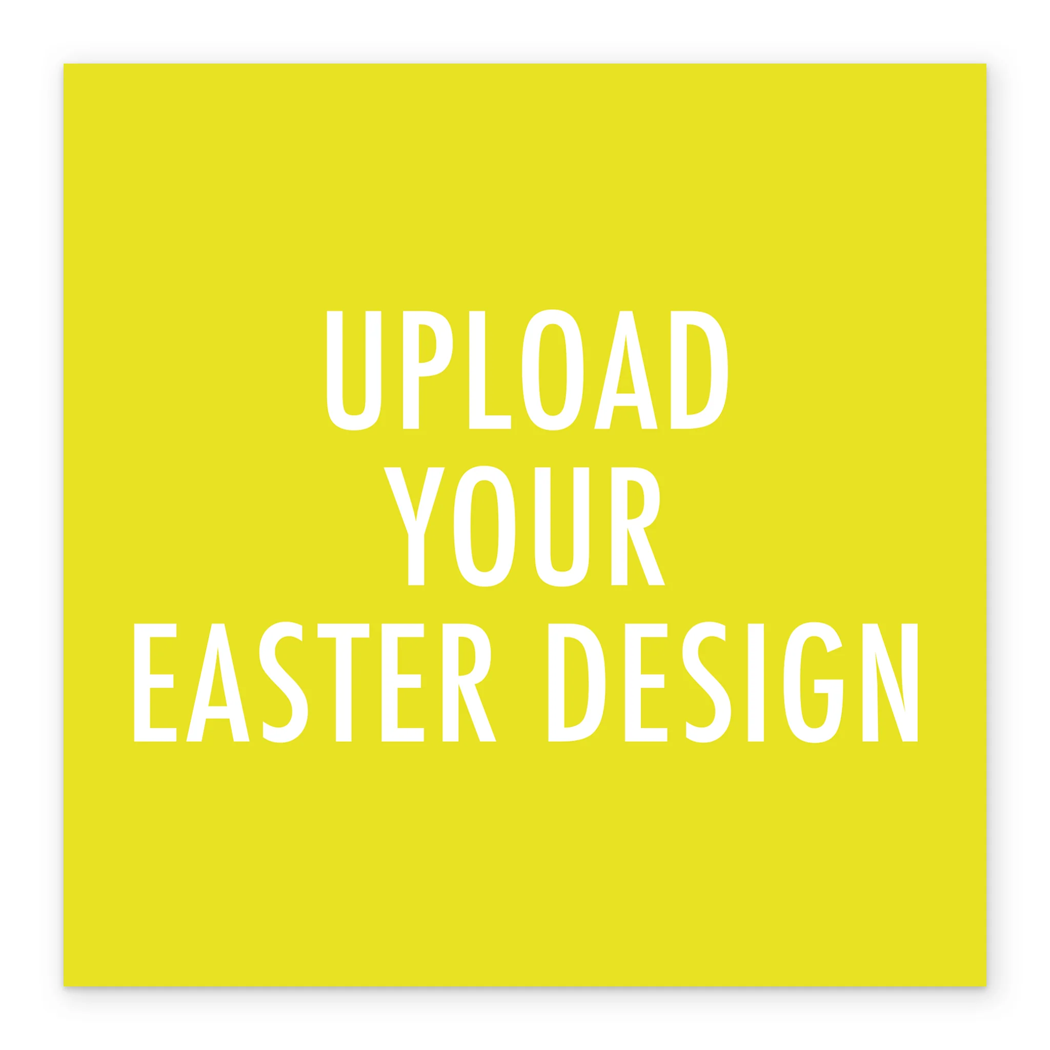Personalised Square Create-Your-Own Photo Easter Card - Image 2