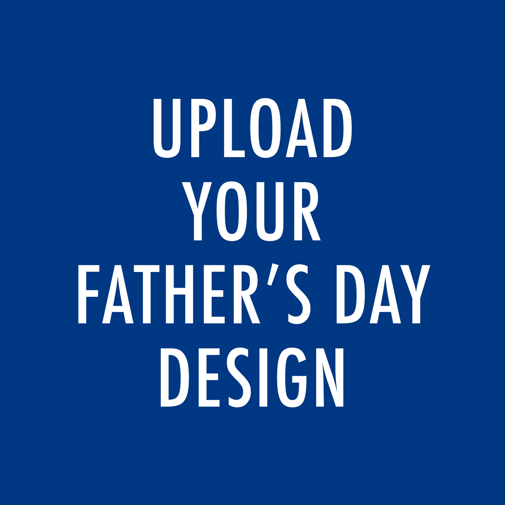Personalised Square Create-Your-Own Photo Father's Day Card