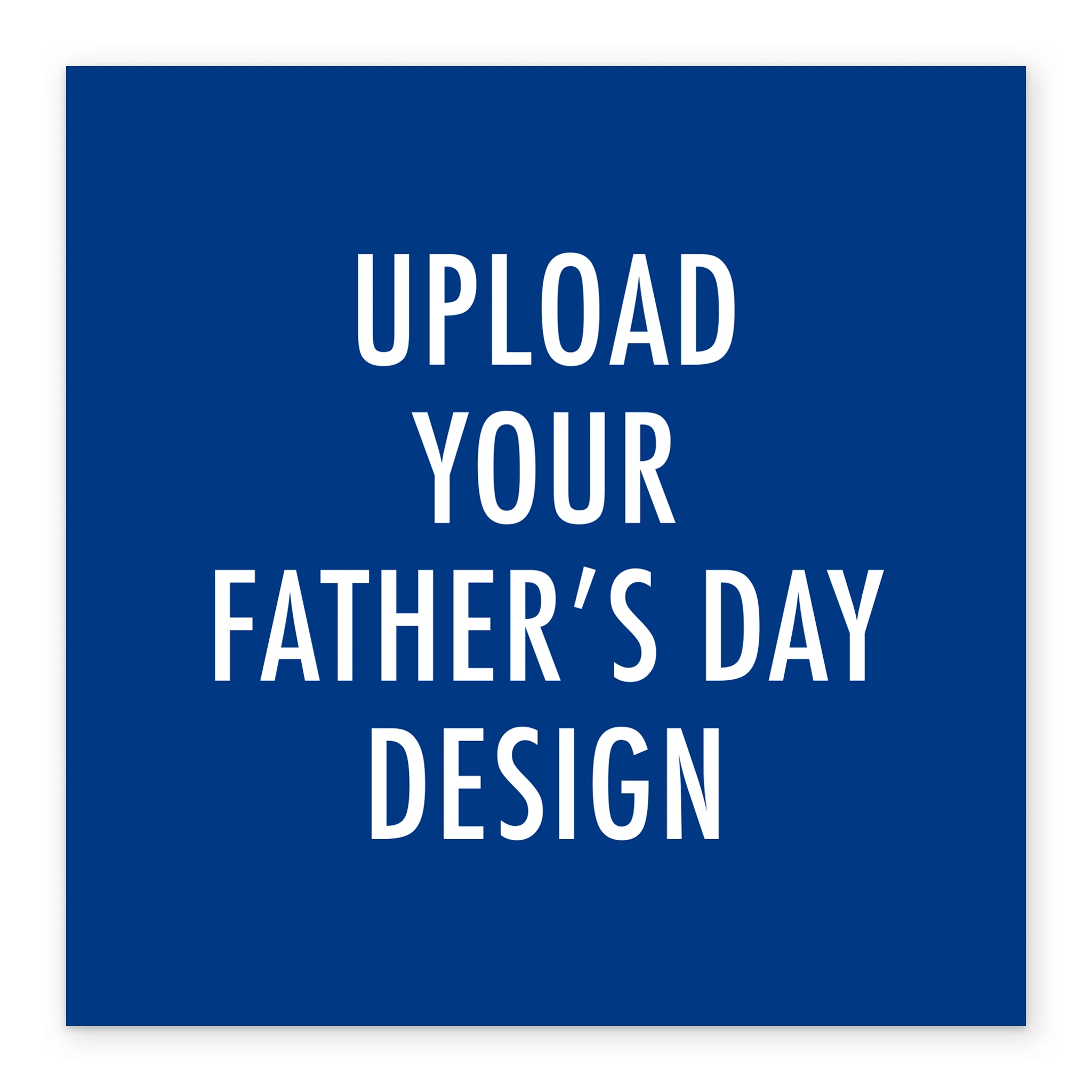 Personalised Square Create-Your-Own Photo Father's Day Card - Image 2