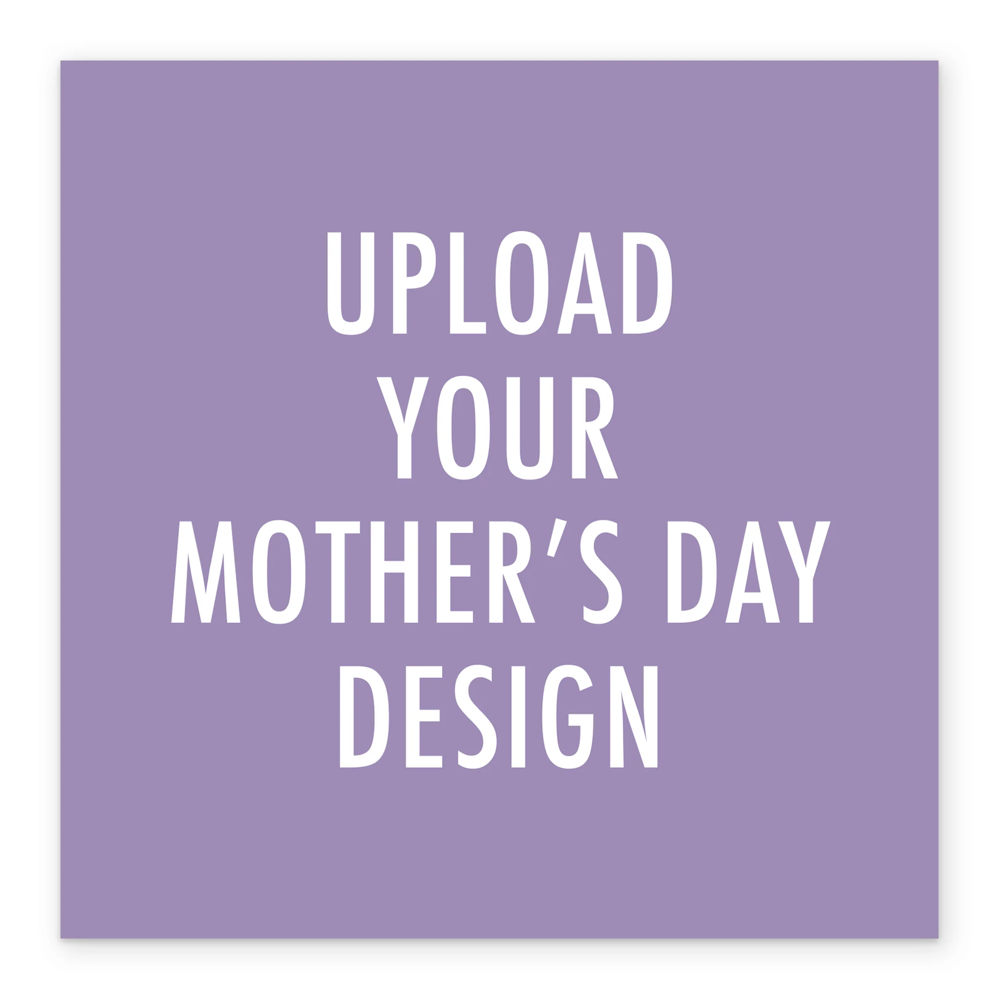 Personalised Square Create-Your-Own Photo Mother's Day Card - Image 2