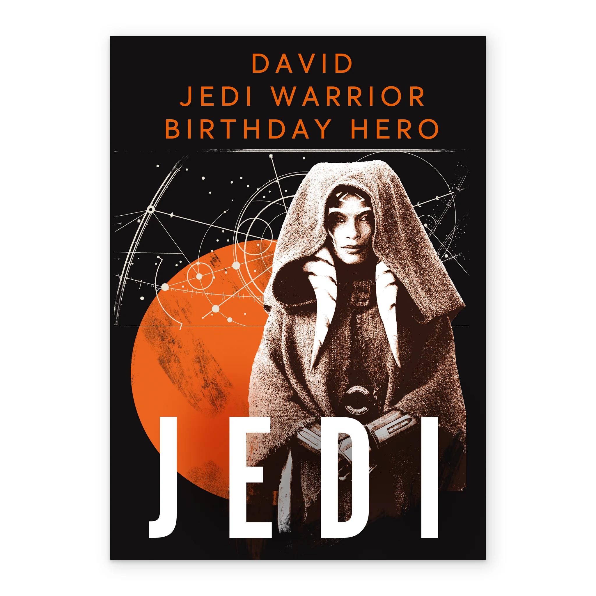 Personalised Star Wars™ Ahsoka JEDI Birthday Card - Image 2