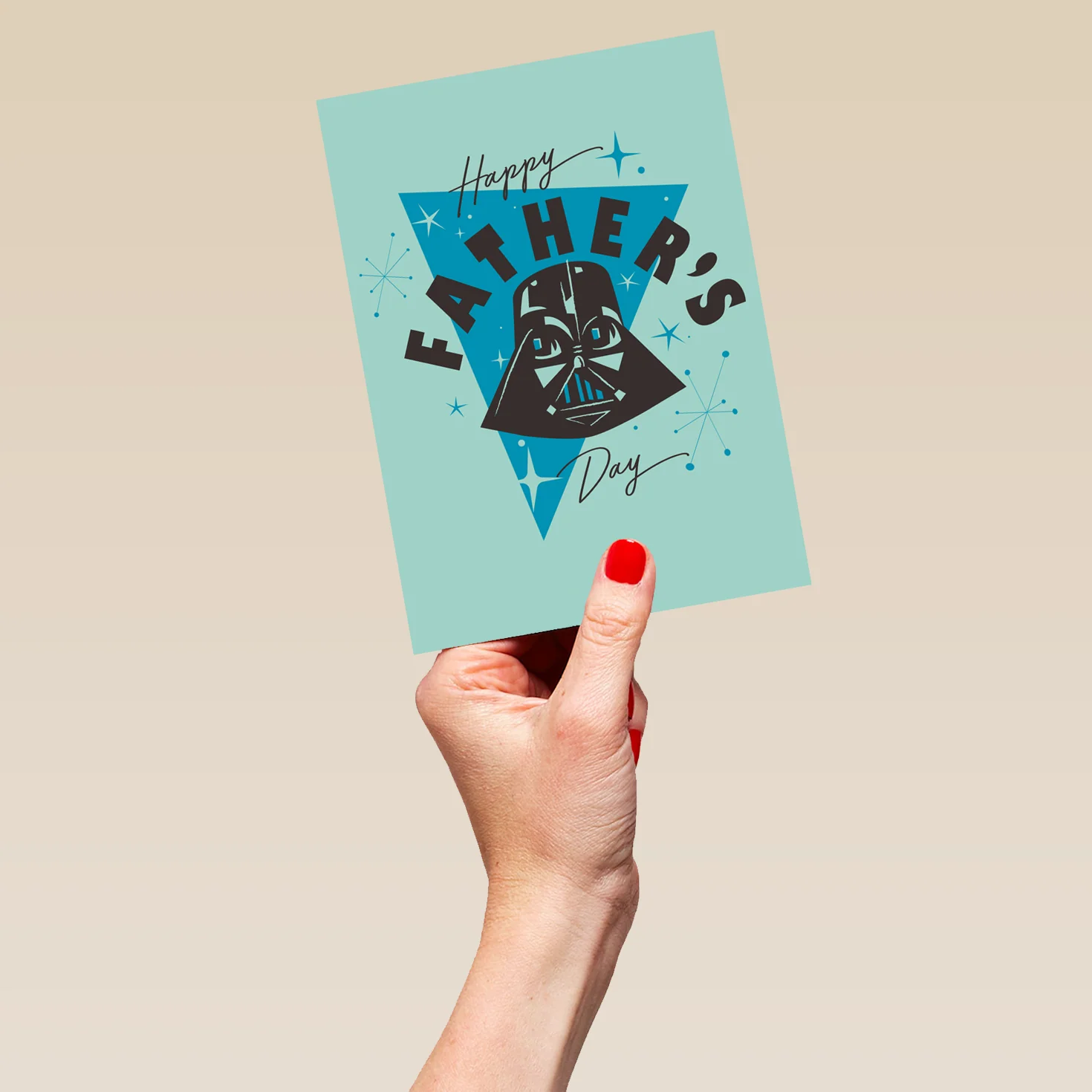 Personalised Star Wars™ Classic Retro Darth Vader Father's Day Card - Image 5
