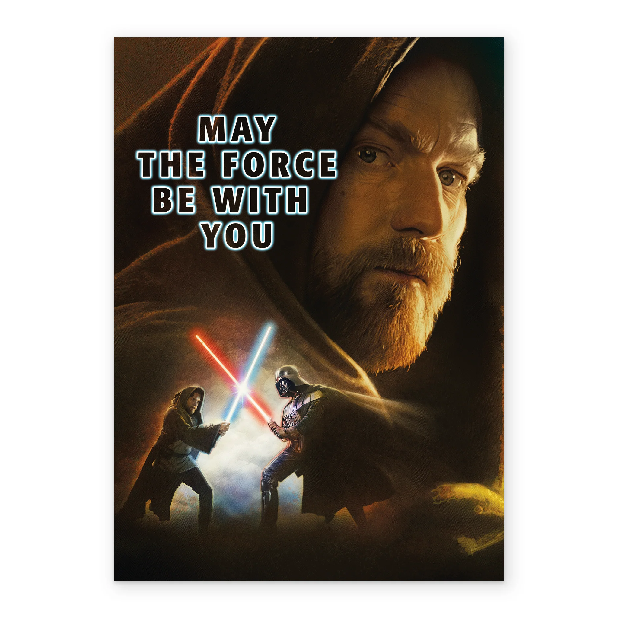 Personalised Star Wars™ Obi Wan Kenobi Birthday Card - Image 2