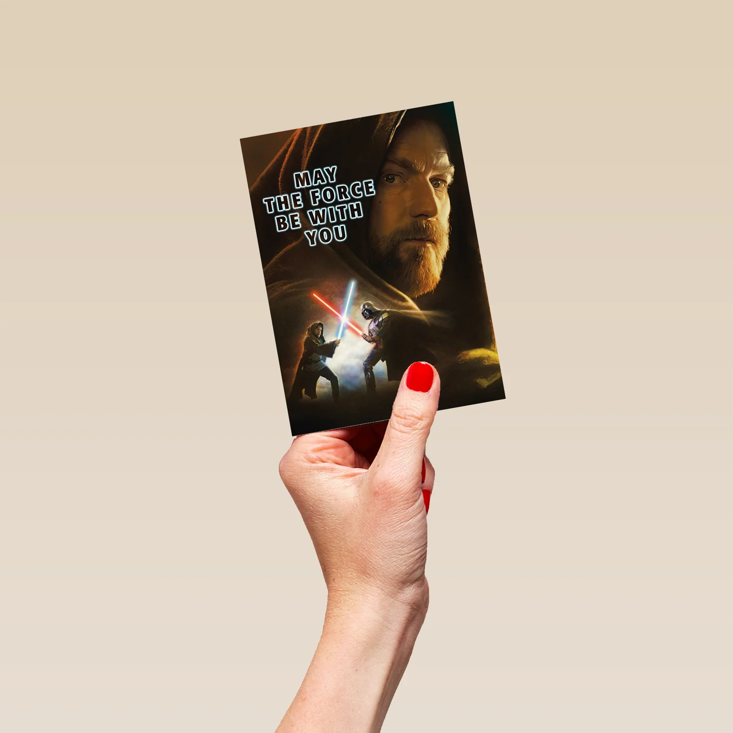 Personalised Star Wars™ Obi Wan Kenobi Birthday Card - Image 4
