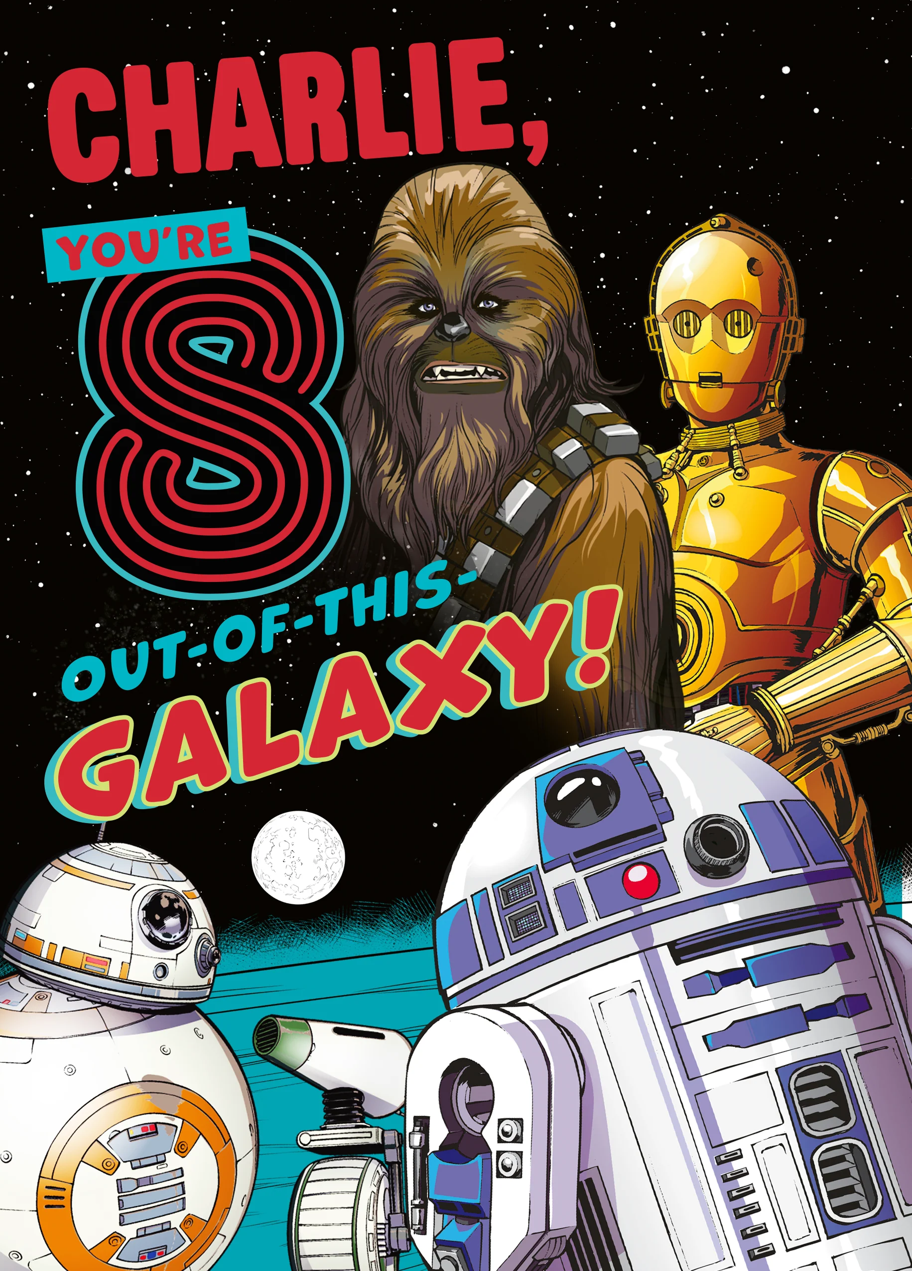 Personalised Star Wars™ Rebels 8th Birthday Card