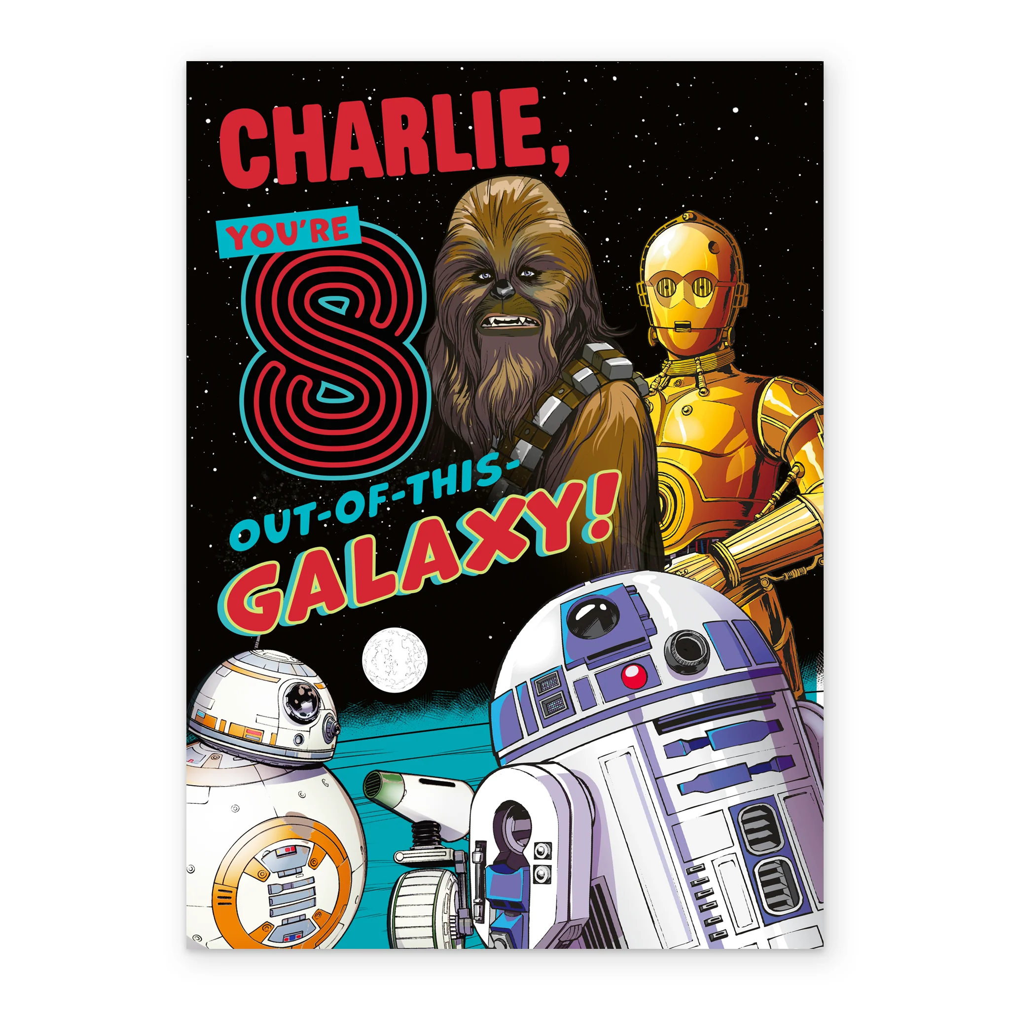Personalised Star Wars™ Rebels 8th Birthday Card - Image 2