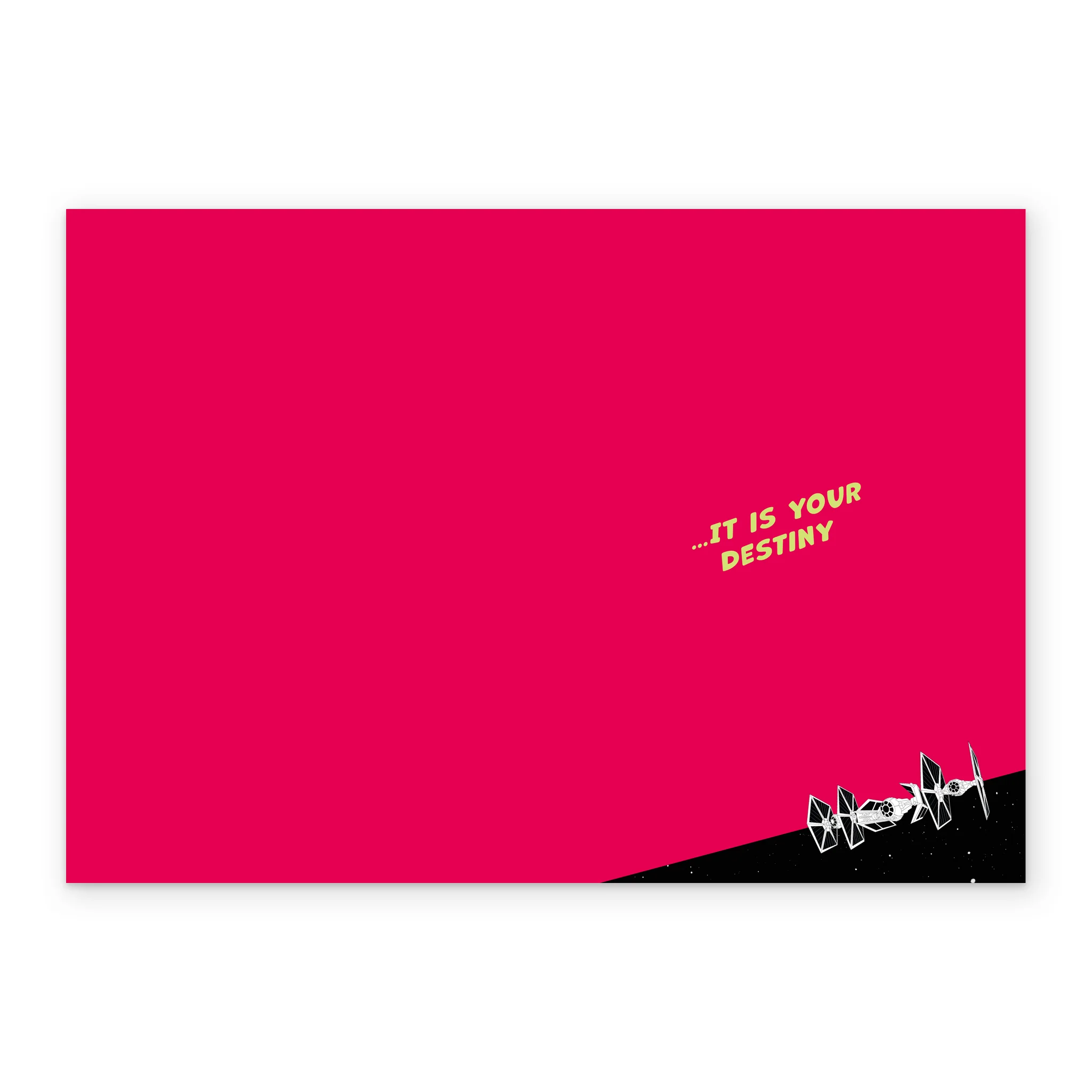 Personalised STAR WARS™️ The Dark Side Darth Vader Birthday Card - Image 3