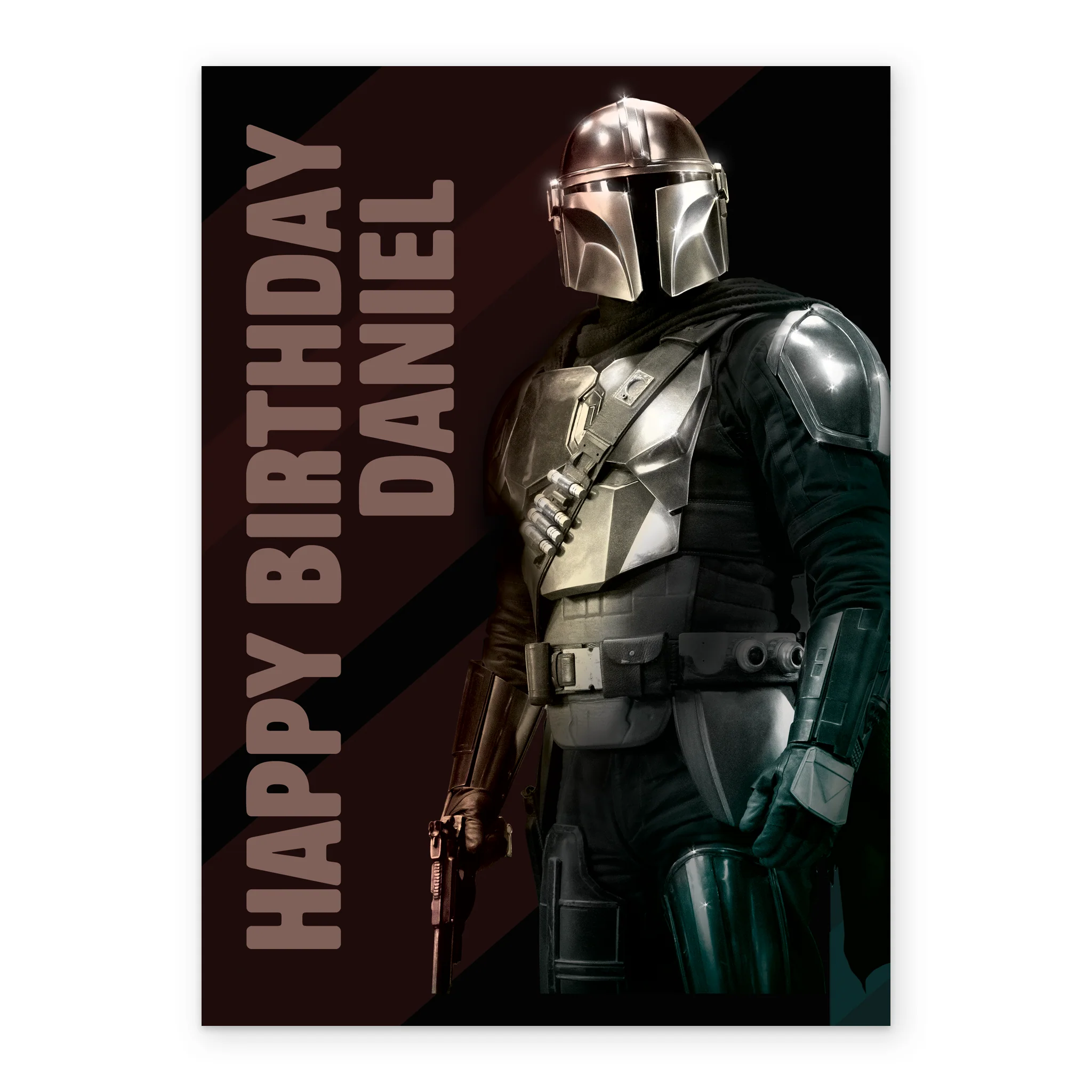 Personalised Star Wars™ The Mandalorian™ Birthday Card - Image 2