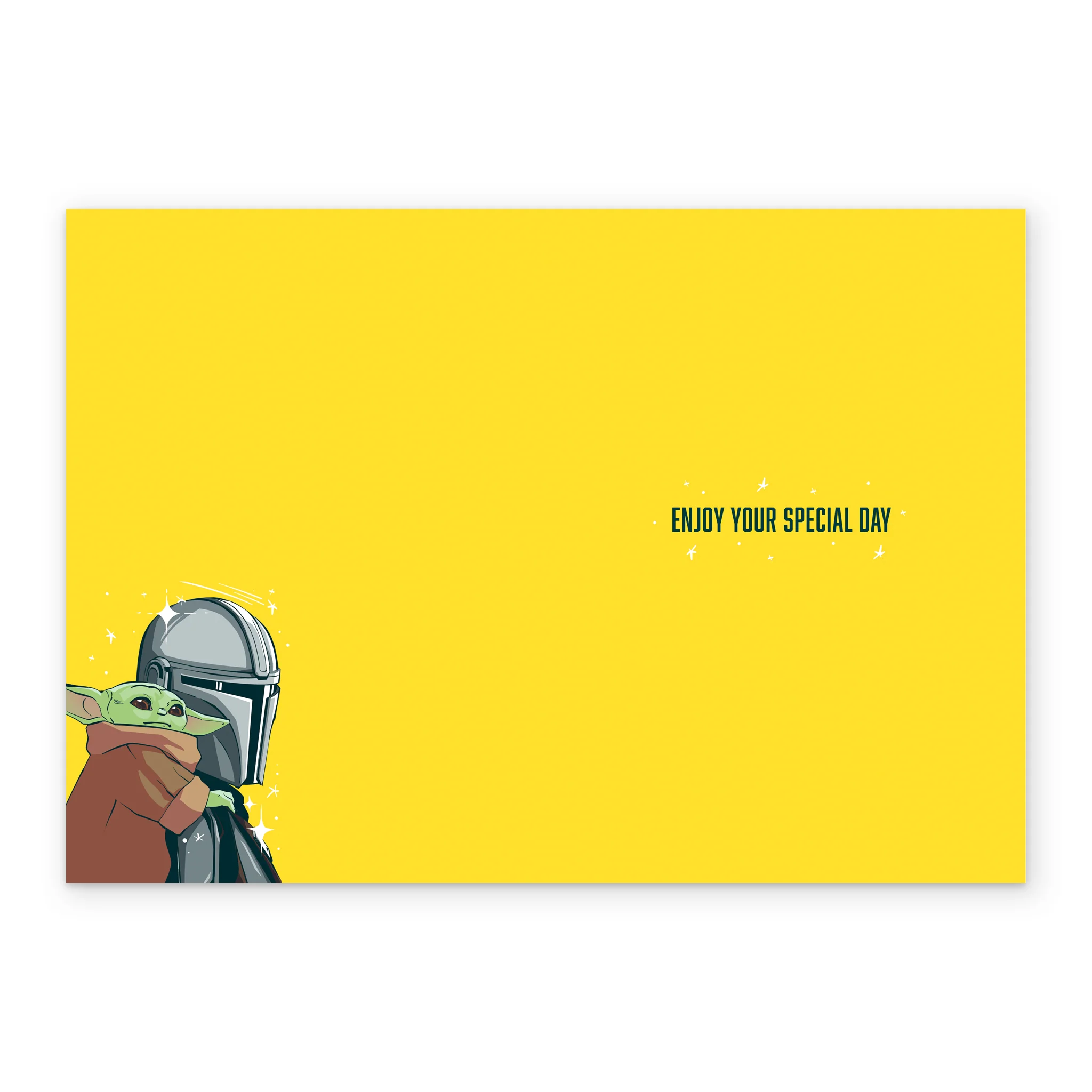 Personalised STAR WARS™️ The Mandalorian™️ 'Galaxy's Most Wanted' Birthday Card - Image 3