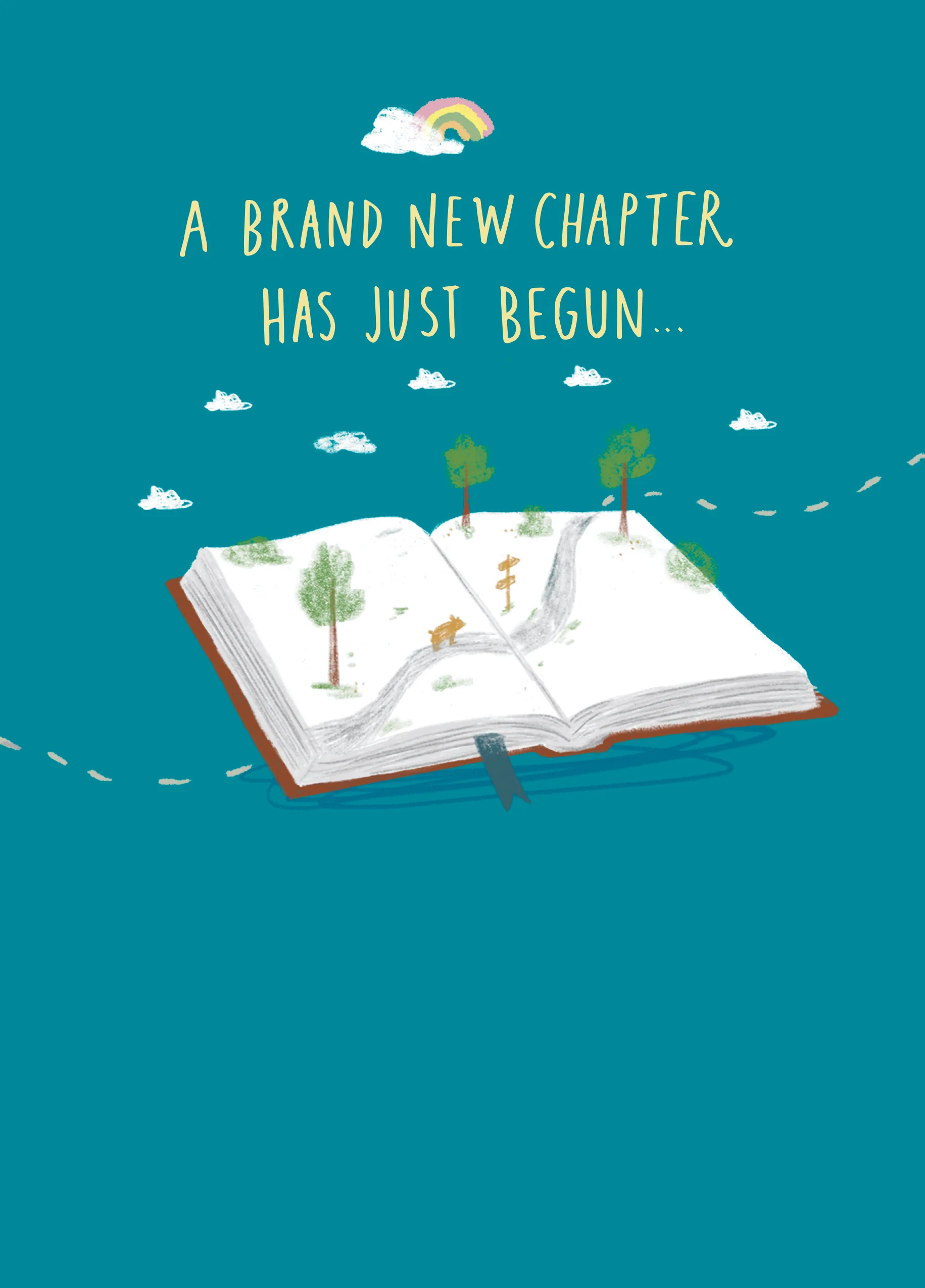 Personalised State Of Kind Encouragement Book Card