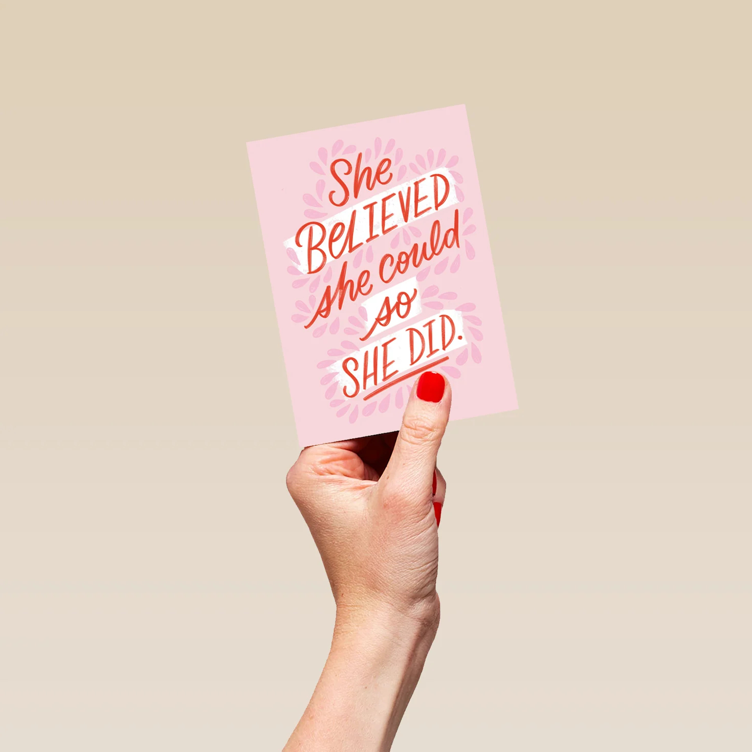 Personalised State Of Kind Female Empowerment Card - Image 4