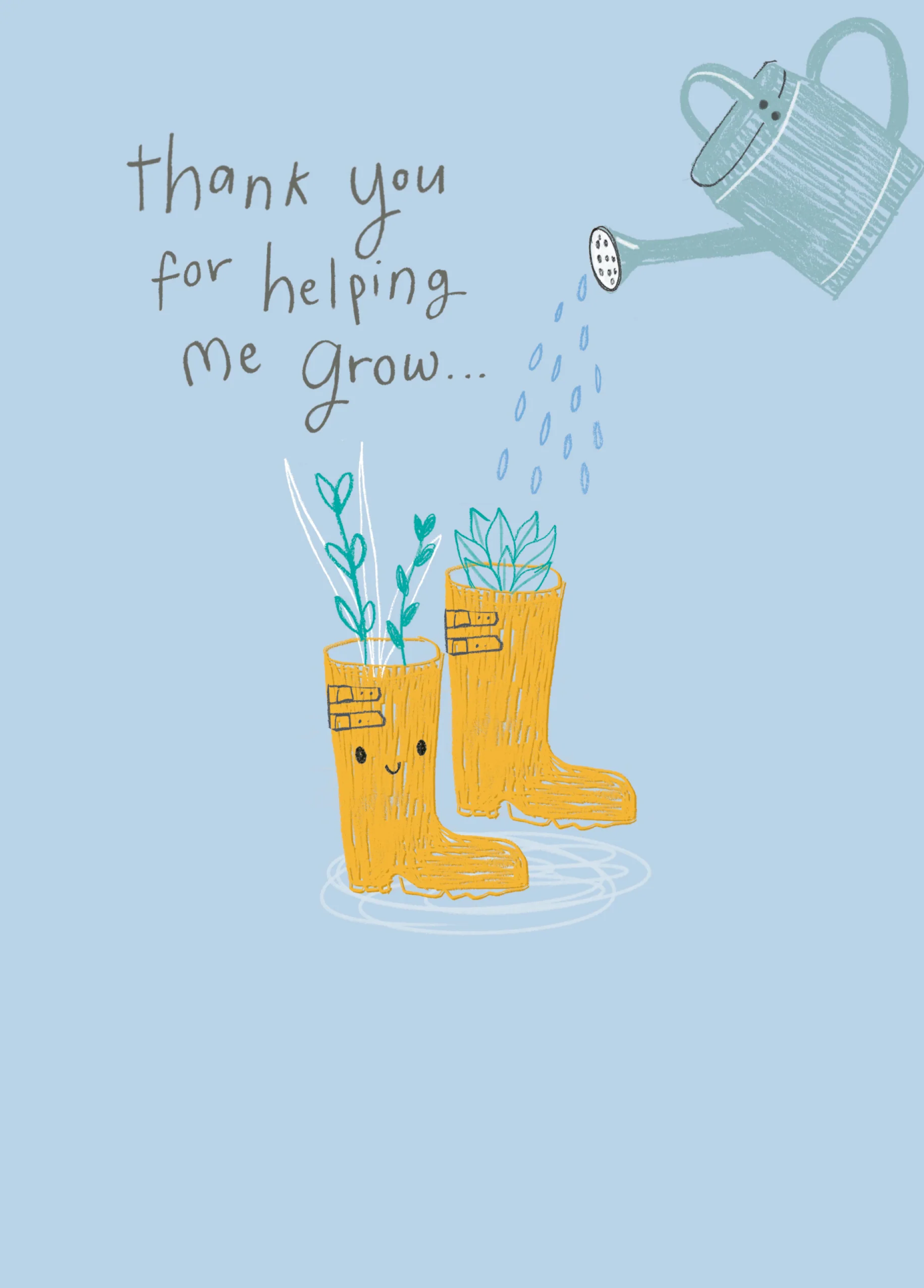 Personalised State Of Kind Helper Thank You Card