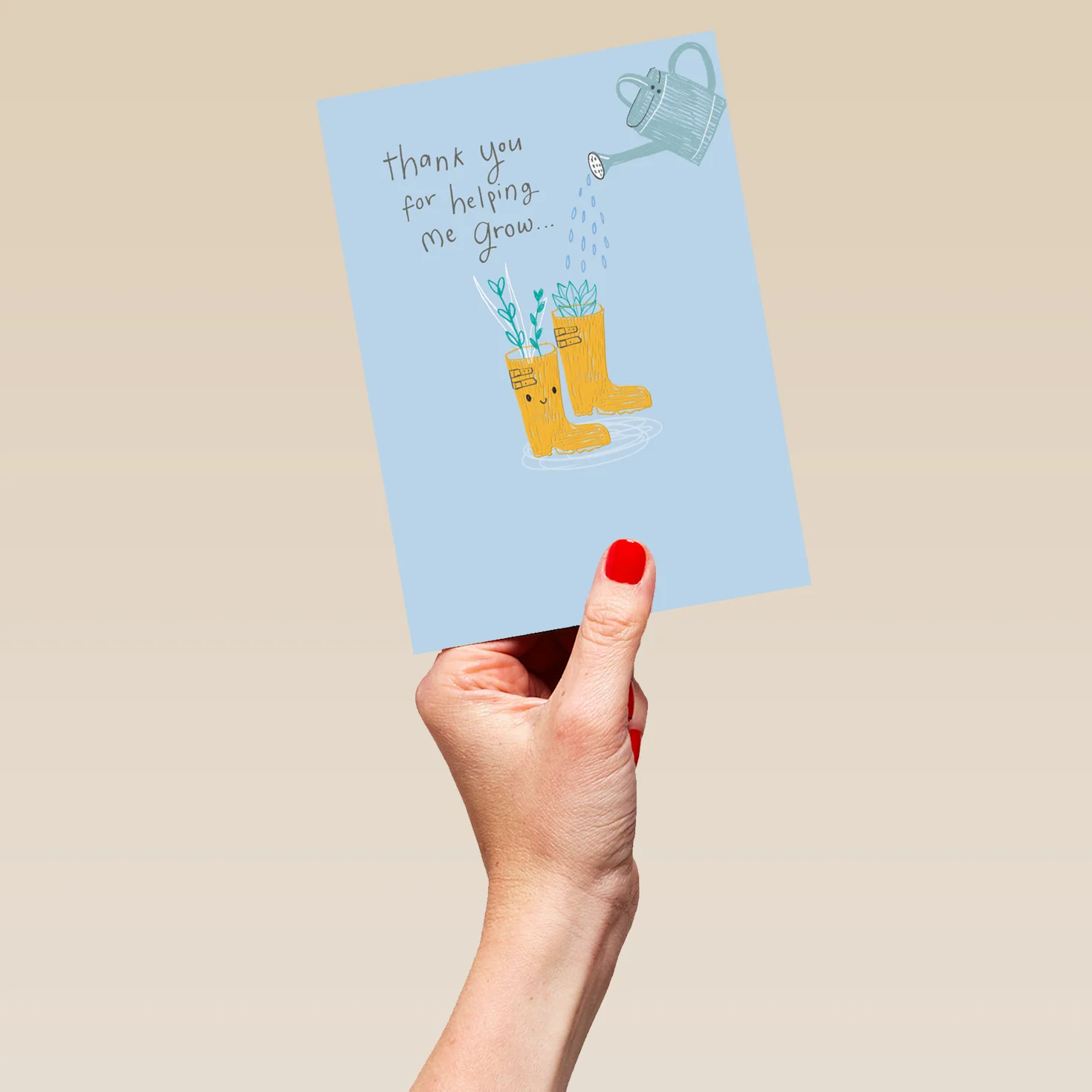 Personalised State Of Kind Helper Thank You Card - Image 5