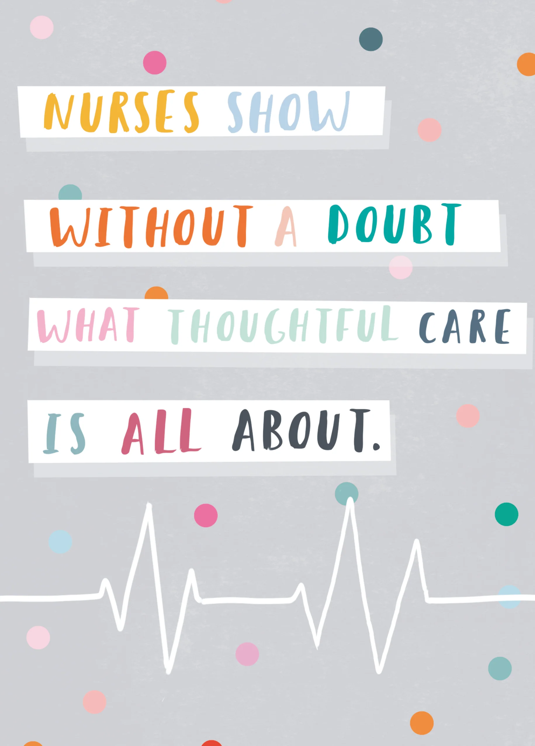 Personalised State Of Kind Nurse Thank You Card