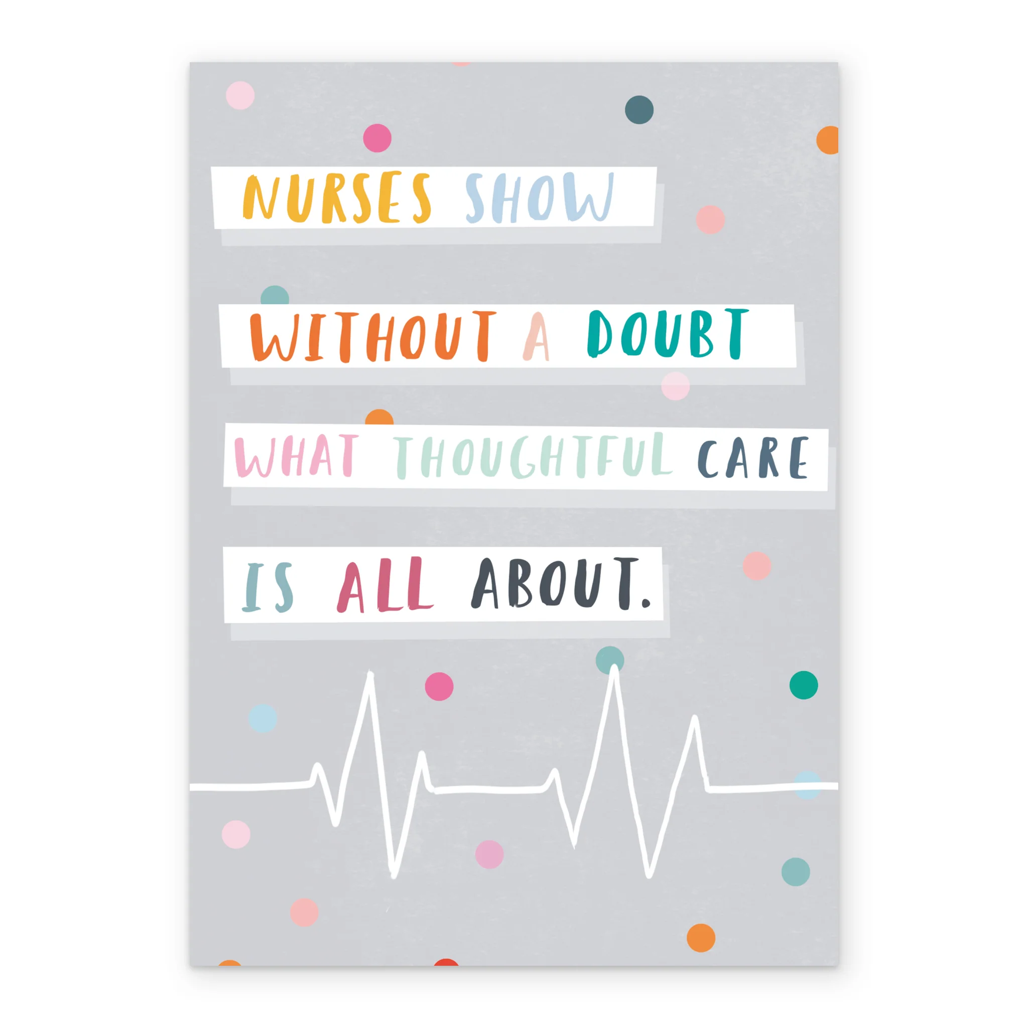 Personalised State Of Kind Nurse Thank You Card - Image 2