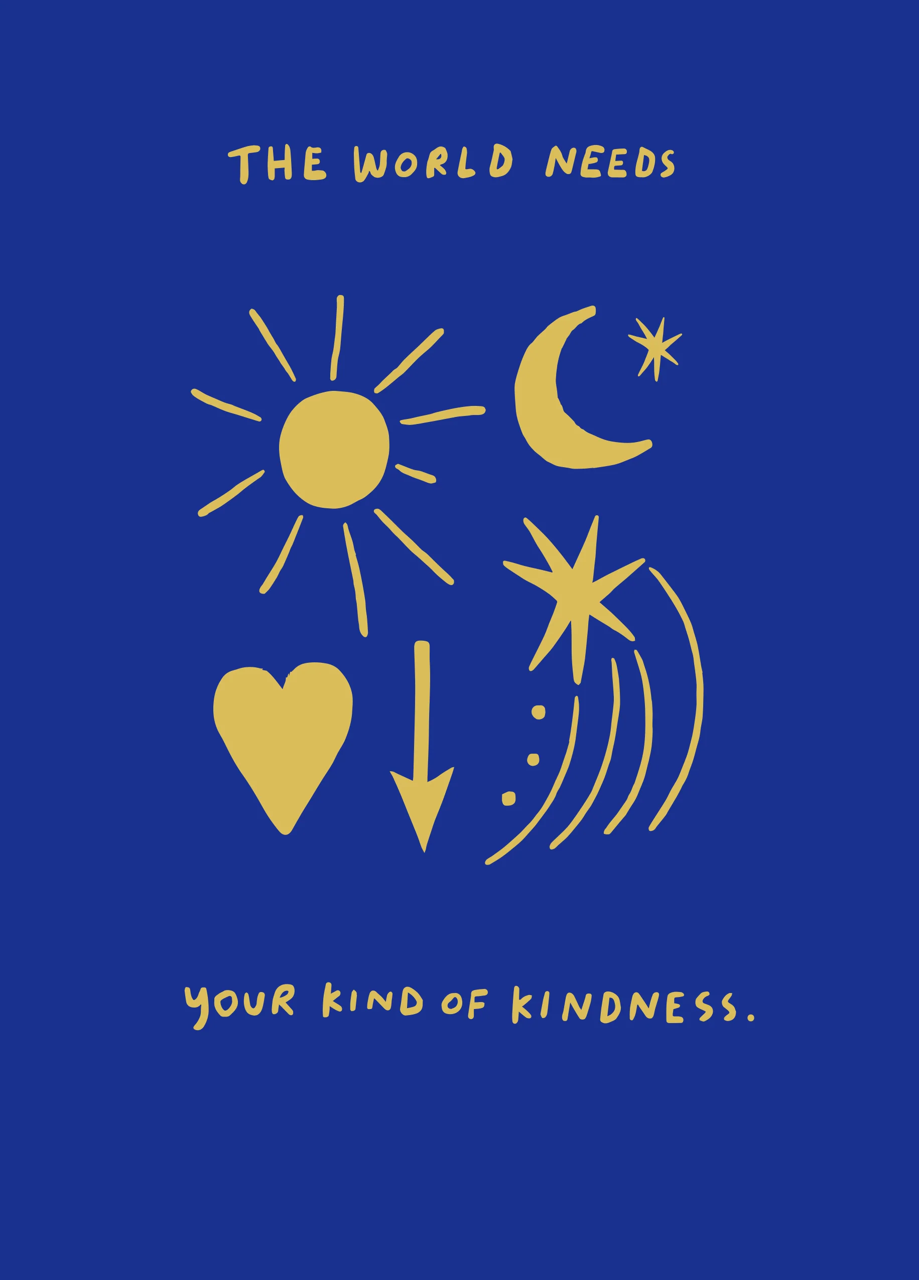 Personalised State Of Kind Sun Encouragement Card