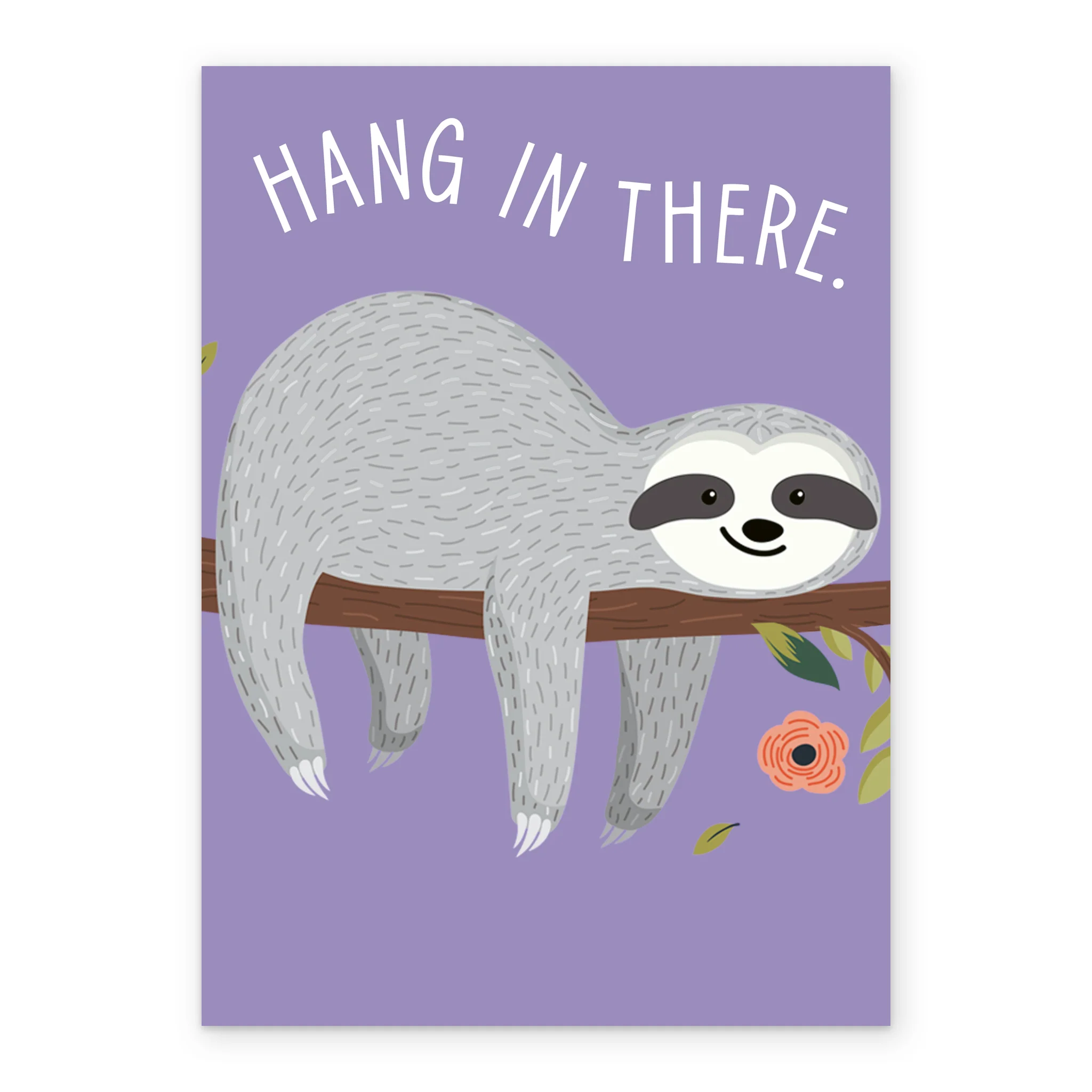 Personalised State Of Kind Supportive Sloth Card - Image 2