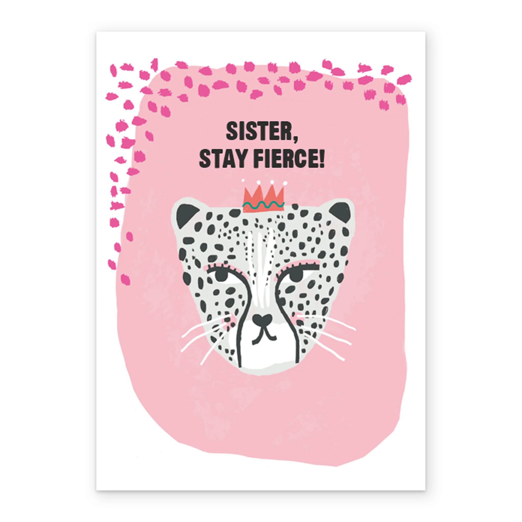 Personalised Stay Fierce Sister Card - Image 2
