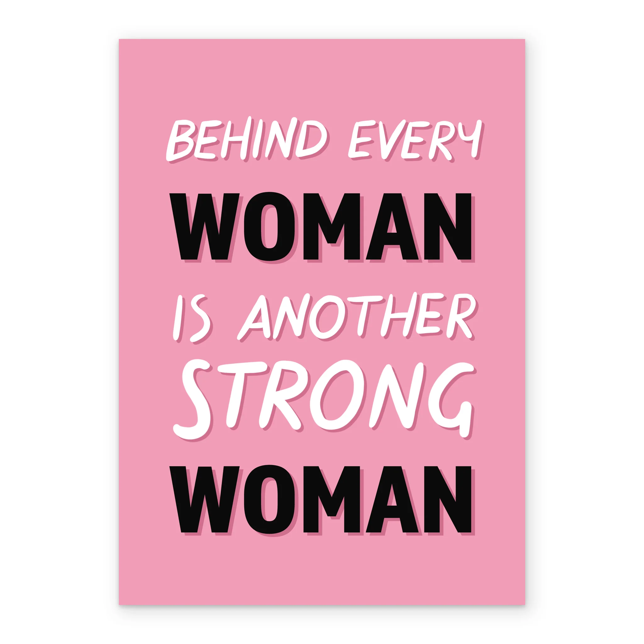 Personalised Strong Woman Mother's Day Card - Image 2