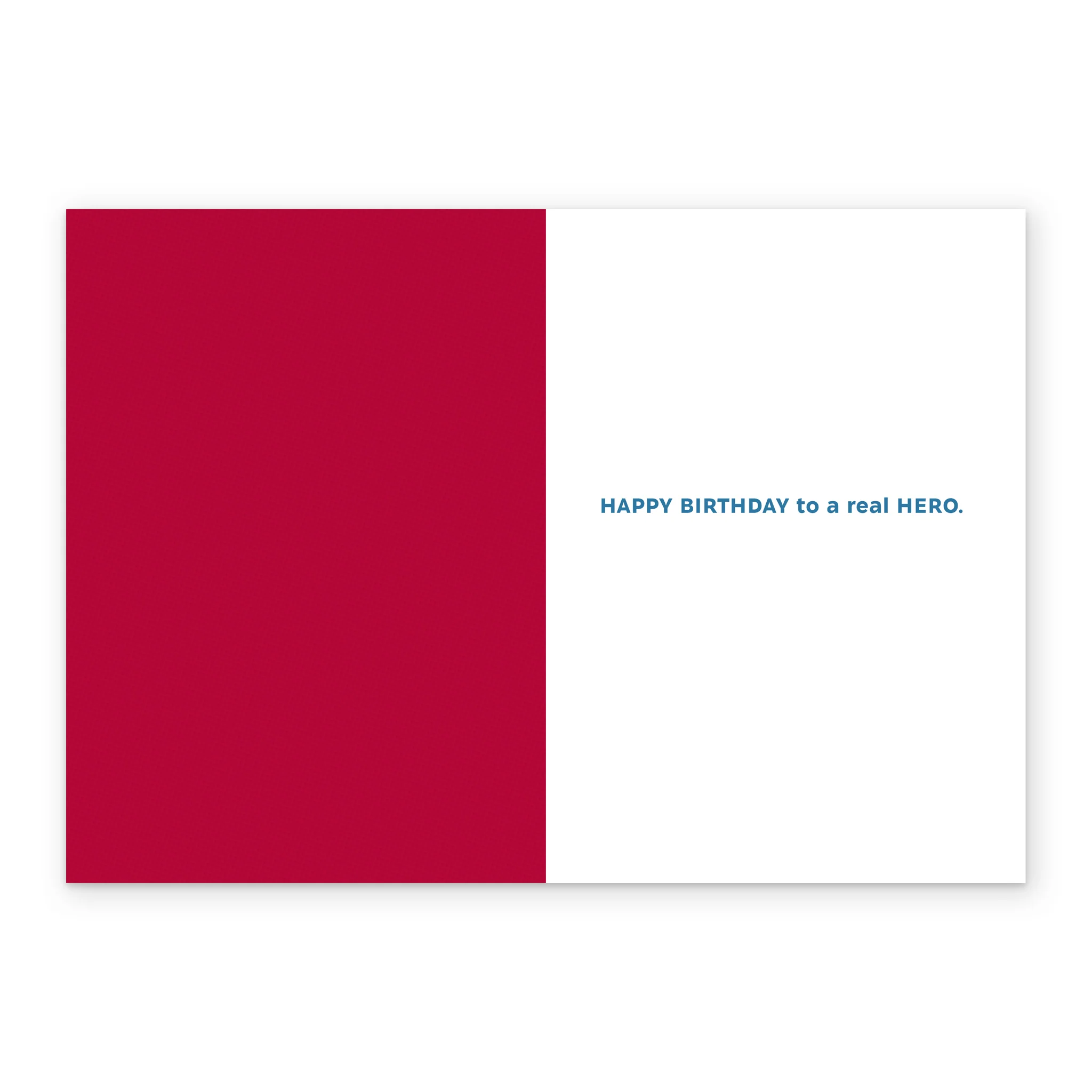 Personalised Superman 'Real Hero' Illustrated Birthday Card - Image 3