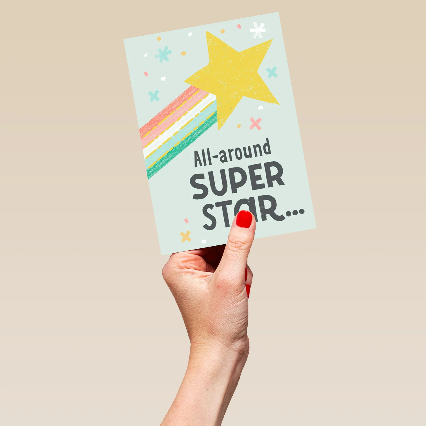 Personalised Superstar Encouragement Card - Image 5